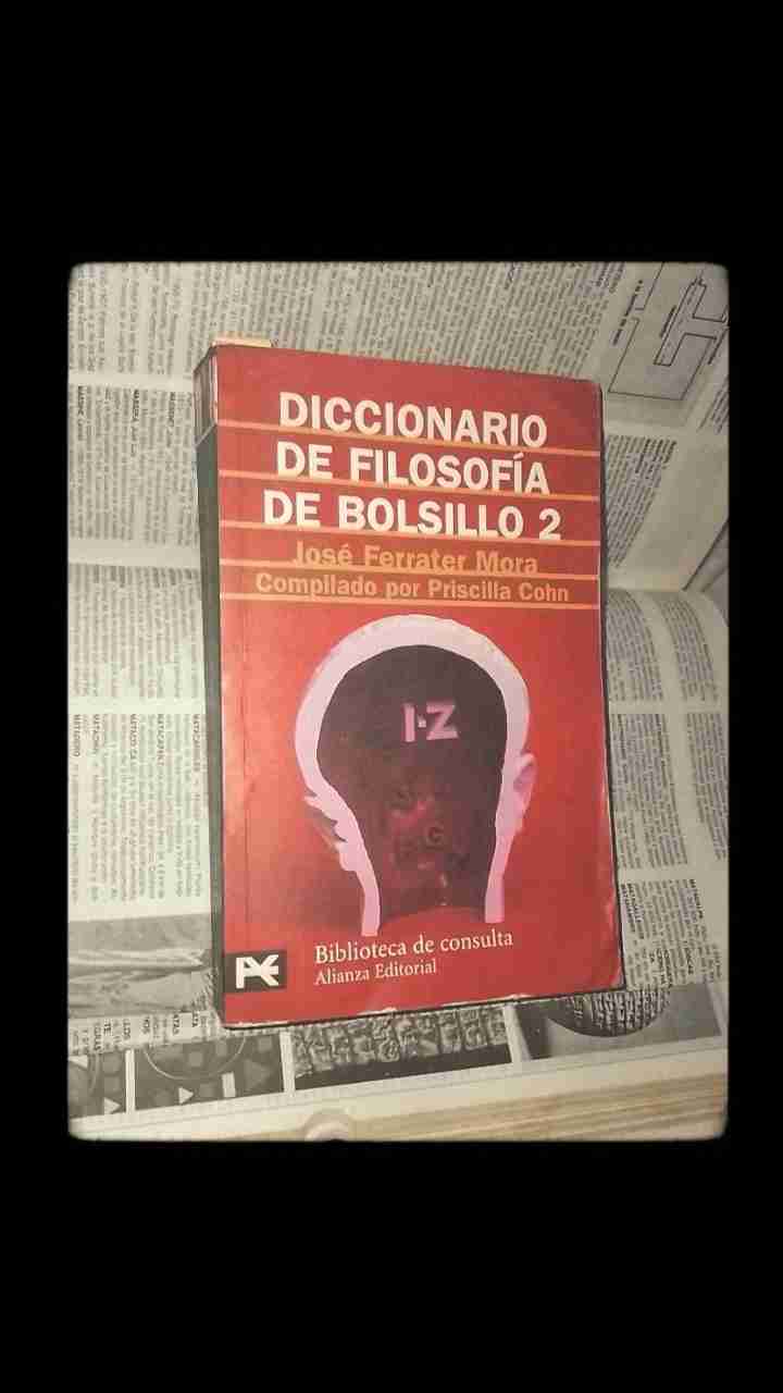 Diccionario de Filosofía de Bolsillo