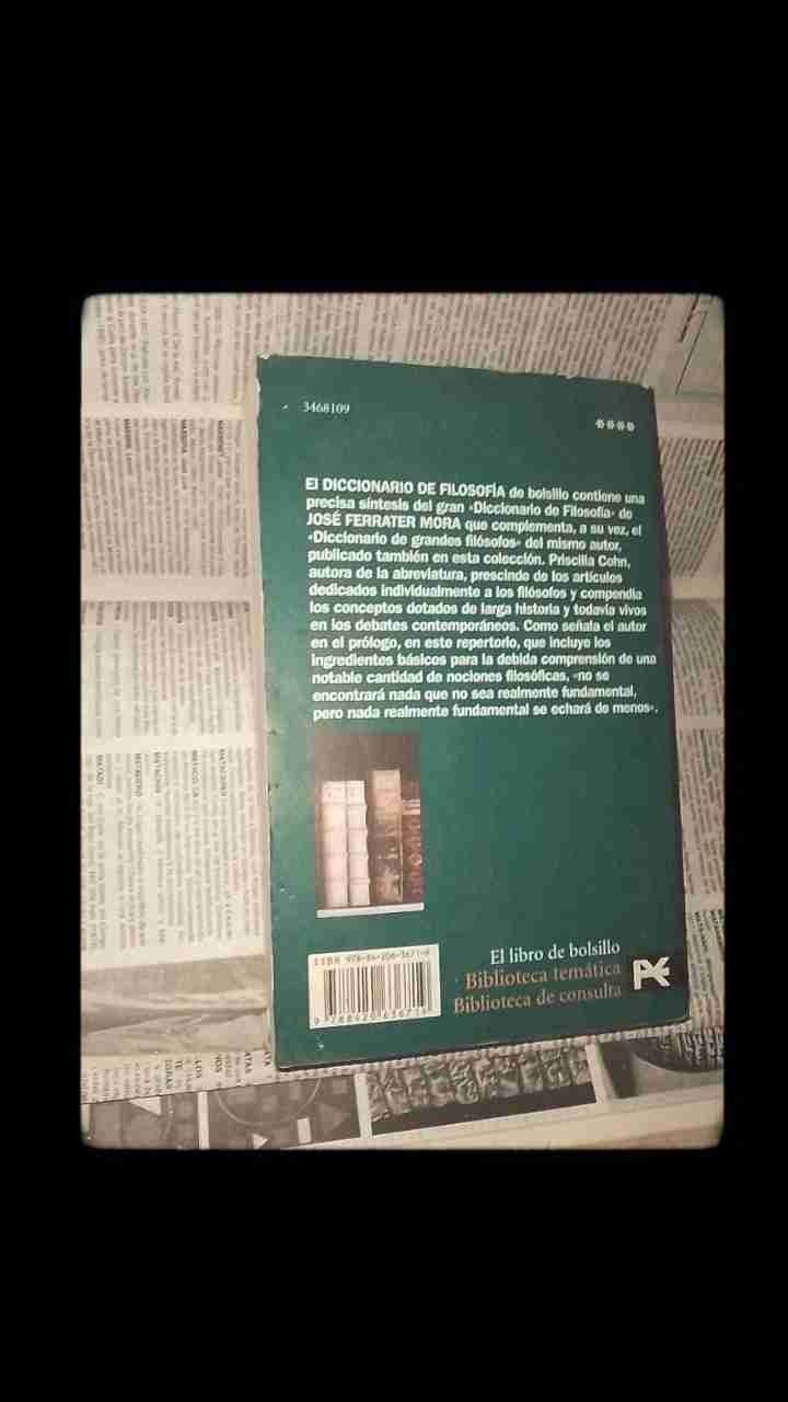 Diccionario de Filosofía de Bolsillo - miniatura 2