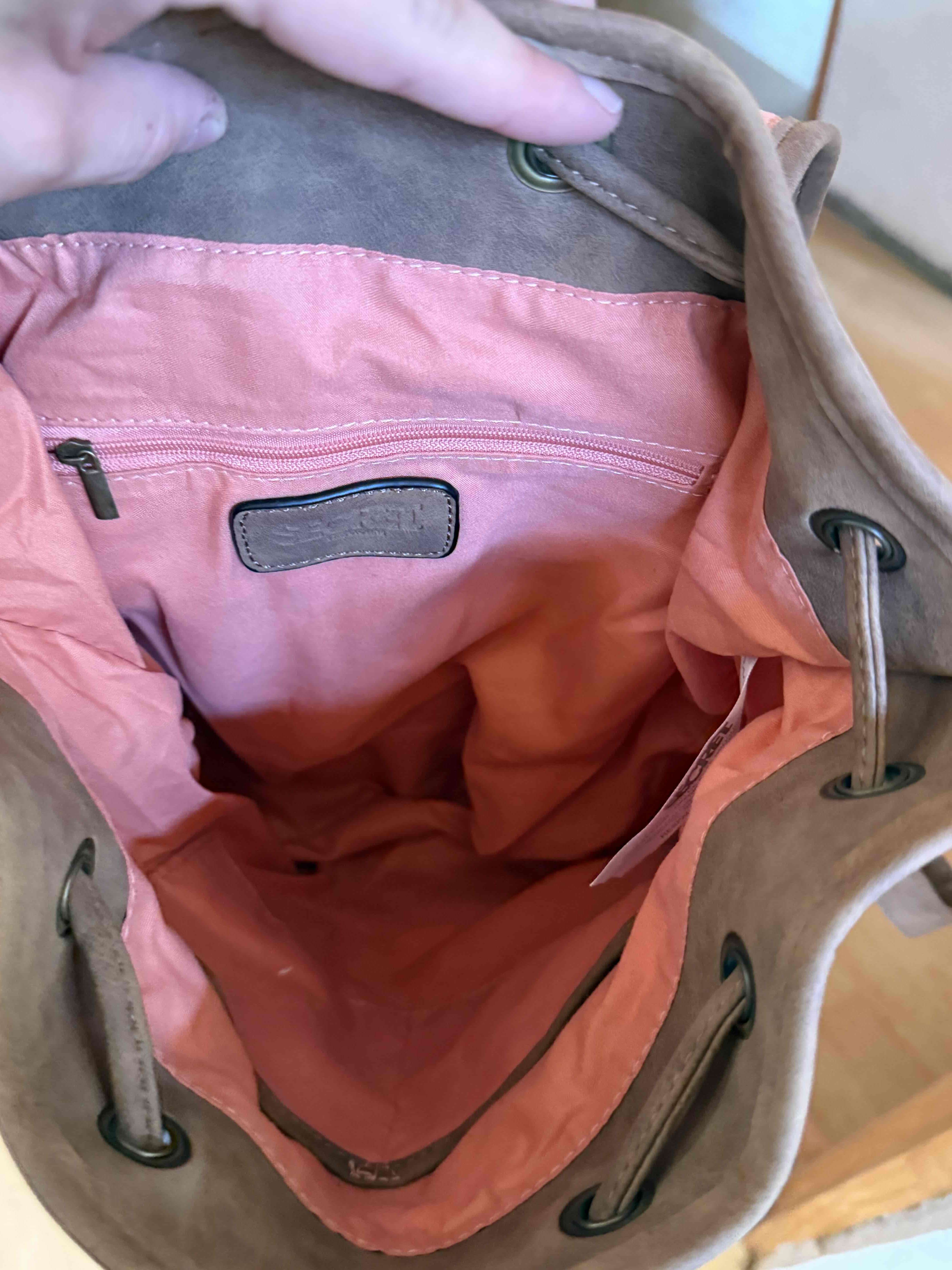 Mochila de tela estampada - miniatura 4