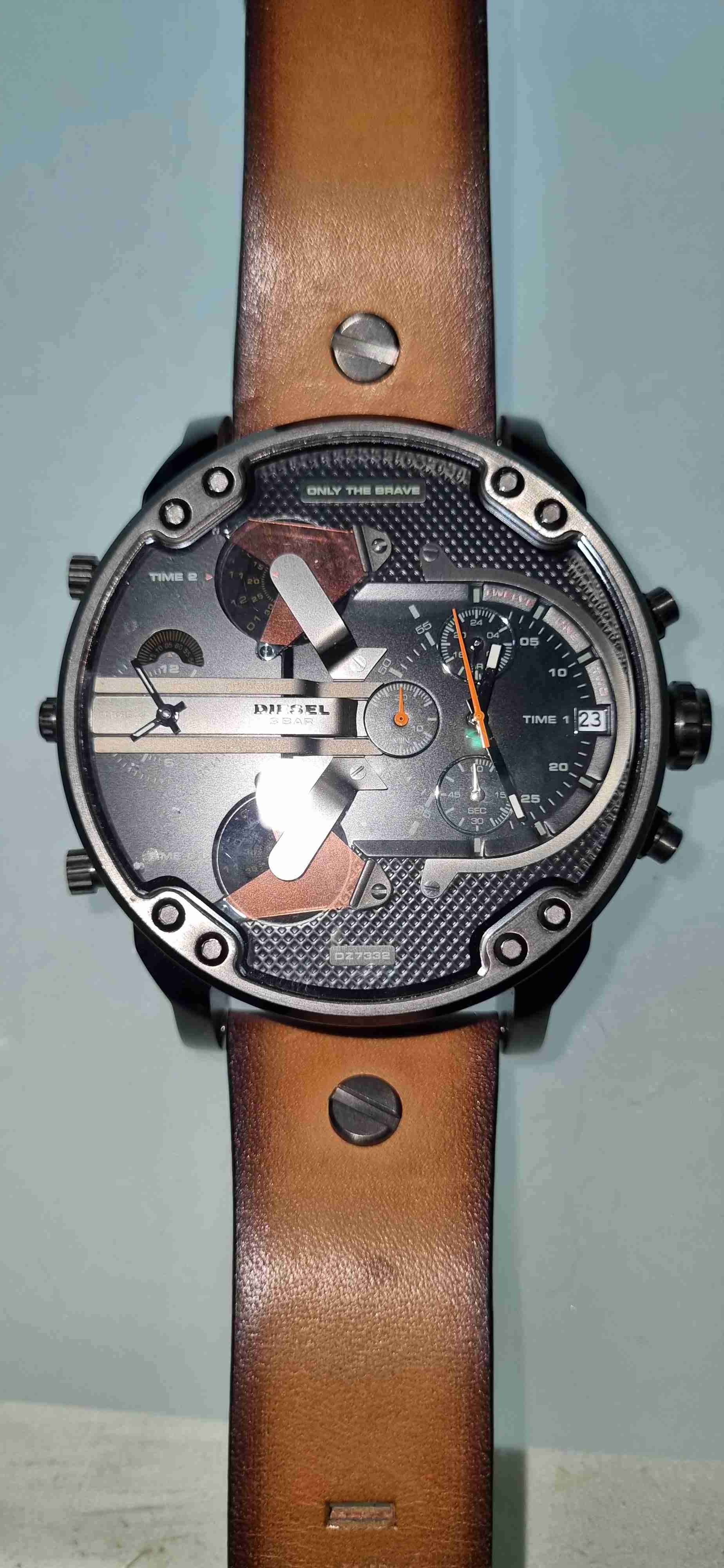 Reloj Diesel multifuncional cuero - miniatura 5