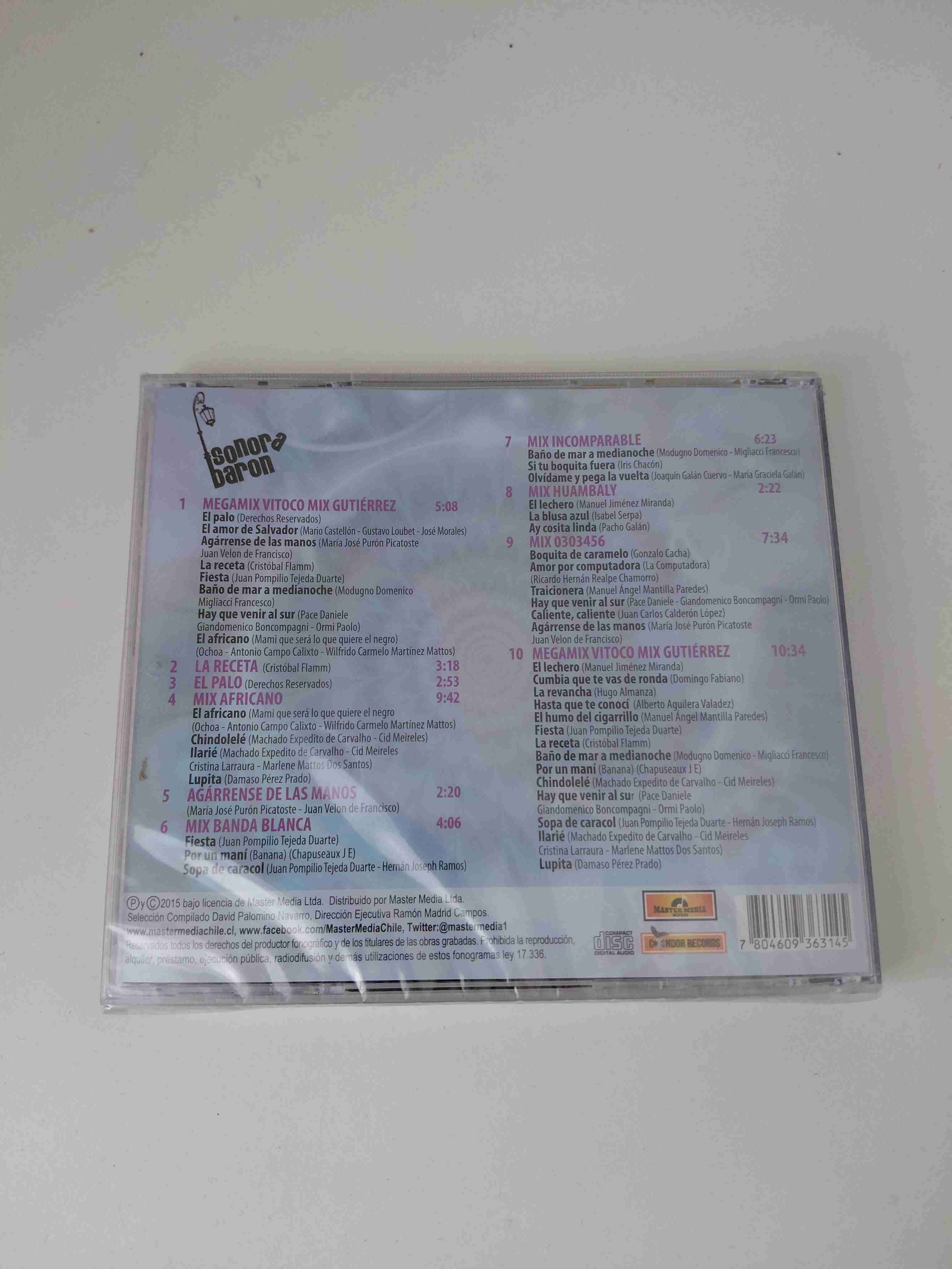 CD Sonora Barón Cumbión - miniatura 2