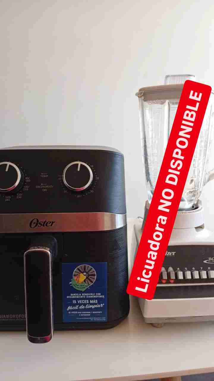 Freidora de aire y microondas