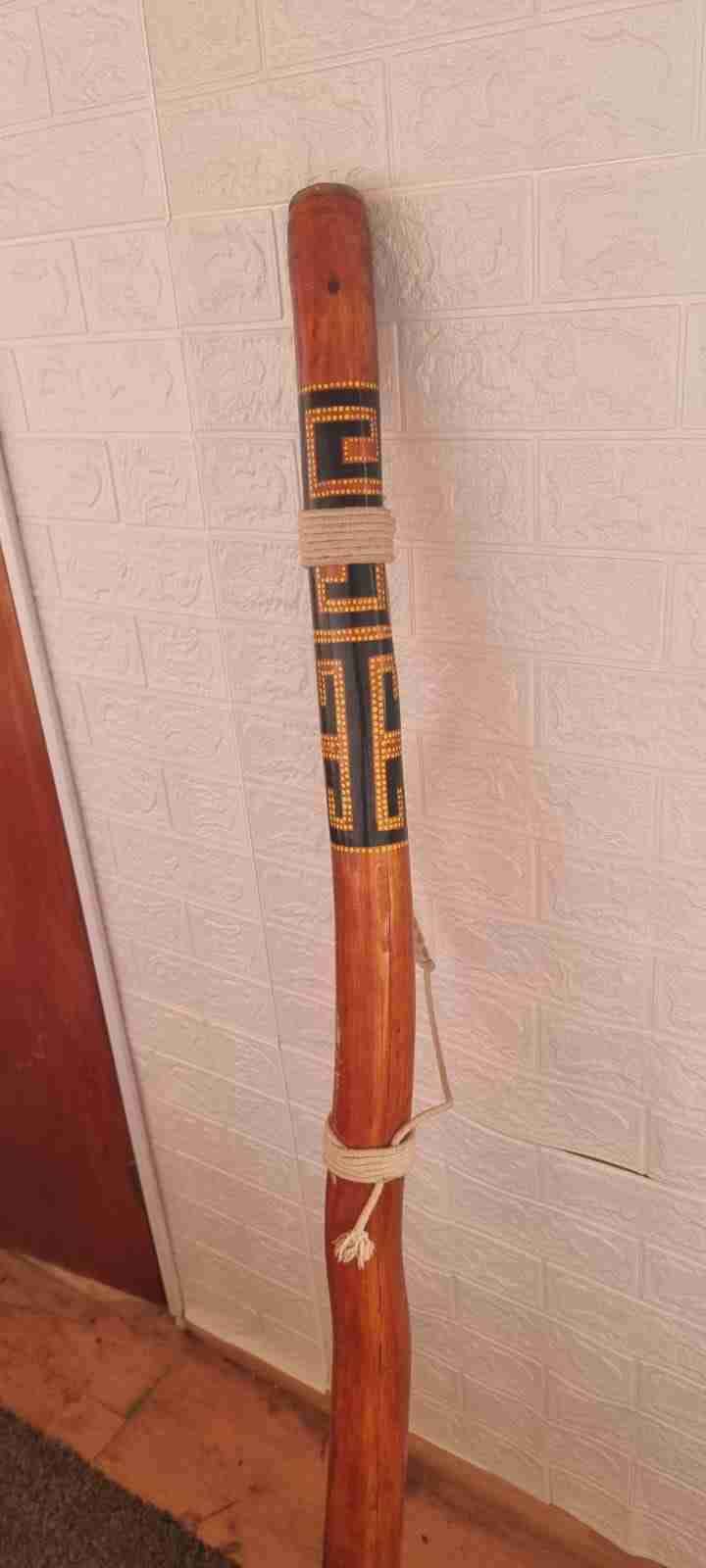Instrumento musical ceremonial Didgiridoo - miniatura 2