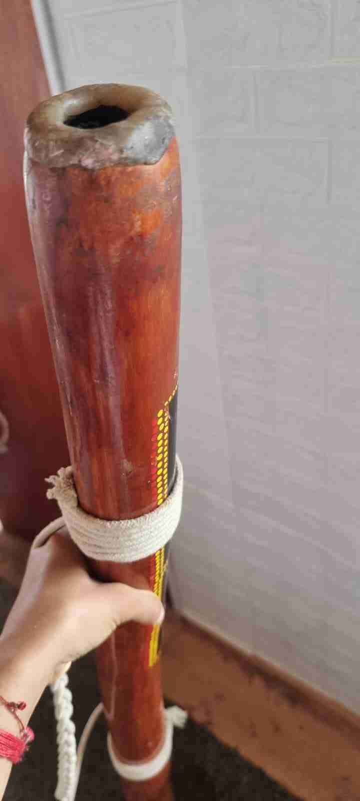 Instrumento musical ceremonial Didgiridoo - miniatura 4