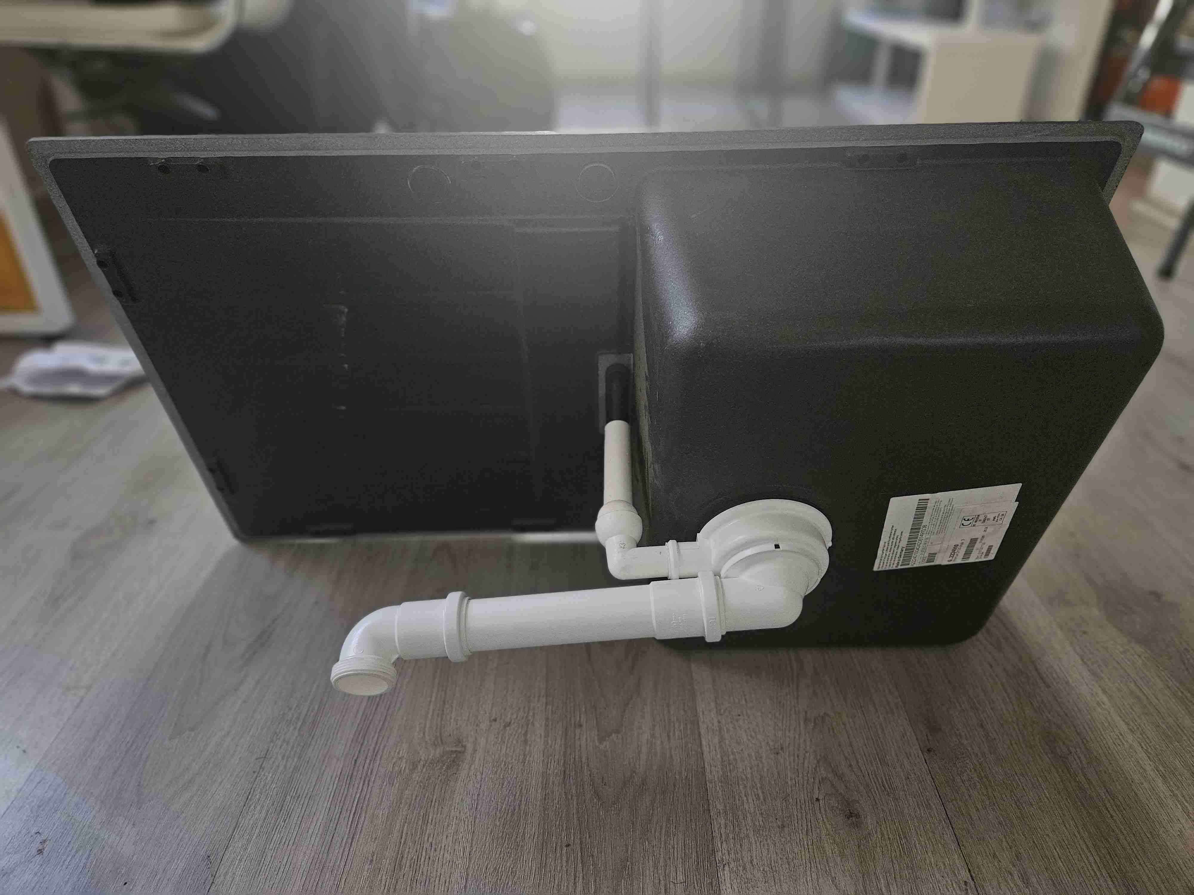 Lavaplatos de cocina negro Roca - miniatura 2