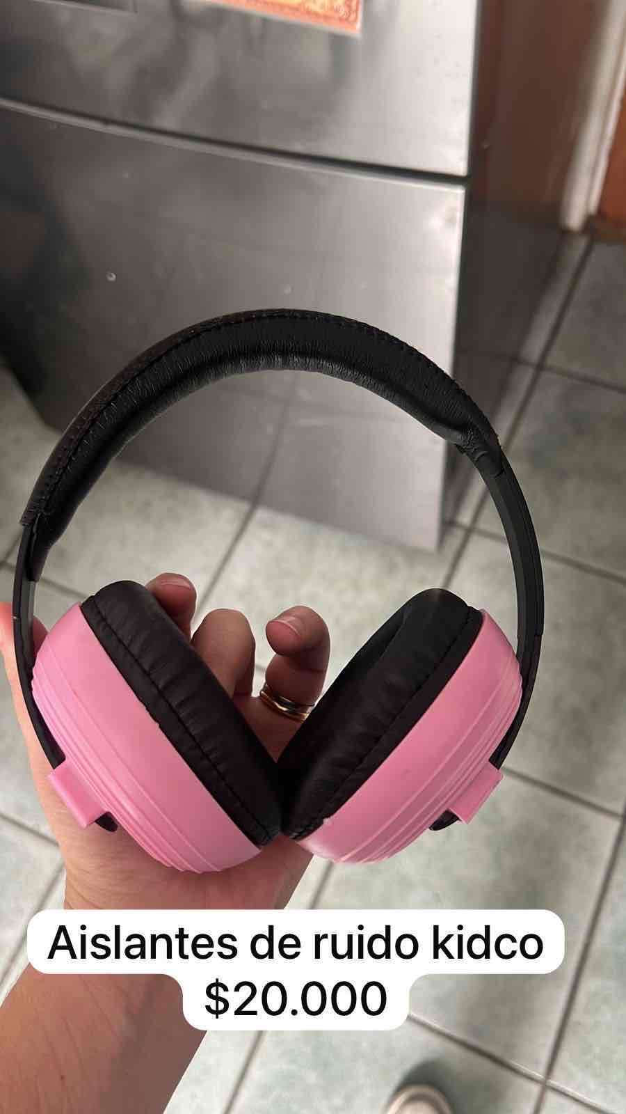 Auriculares aislantes de ruido rosa
