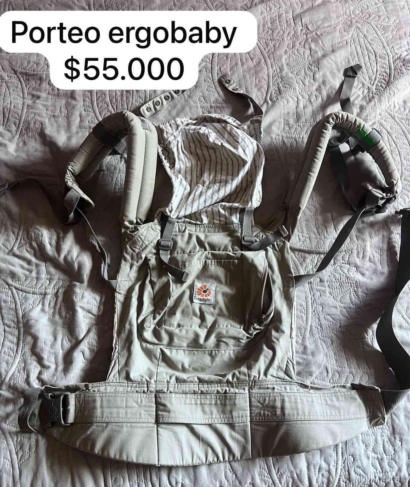 Portabebé Ergobaby gris