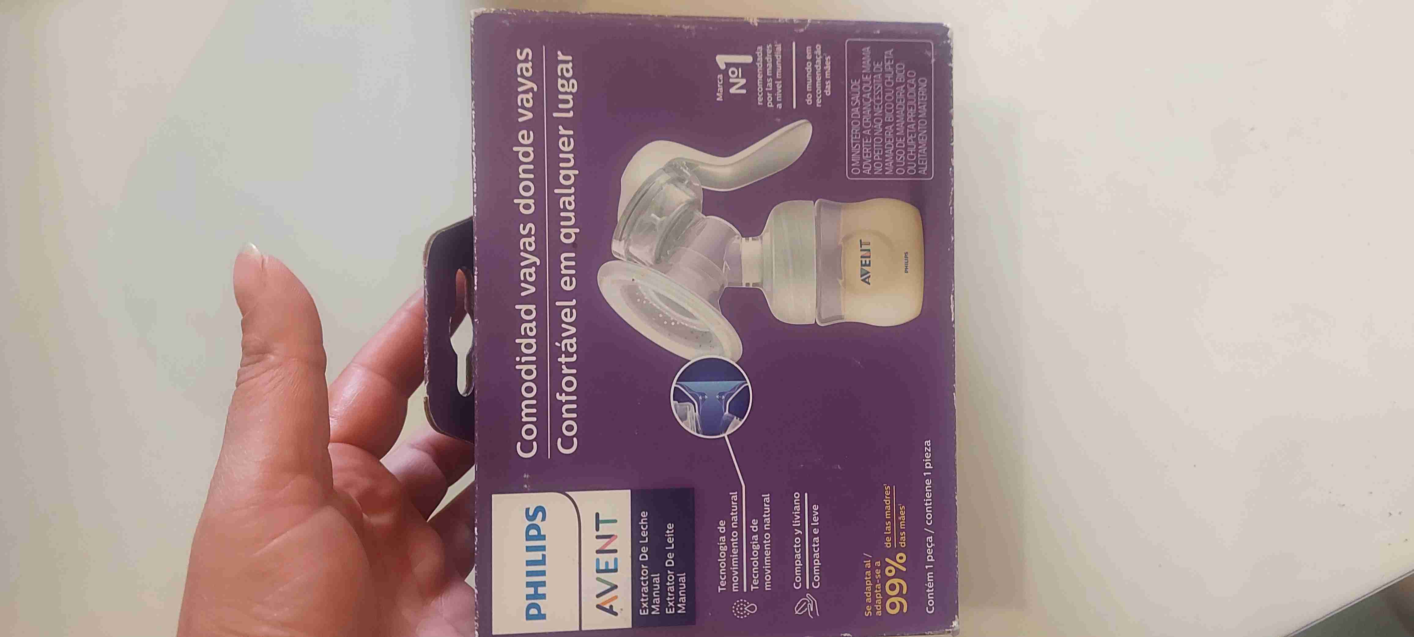 Extractor de leche manual Philips