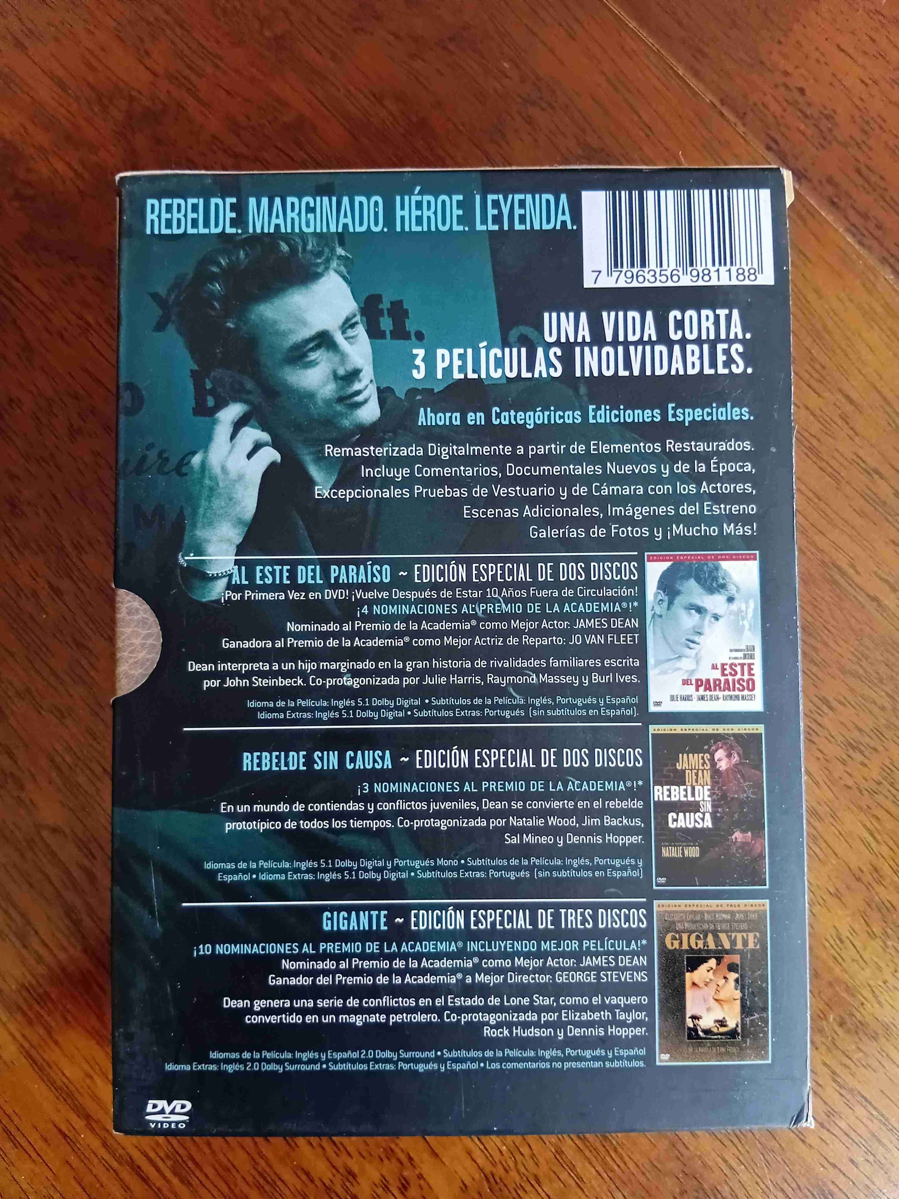 Colección Clásicos de James Dean DVD - miniatura 2