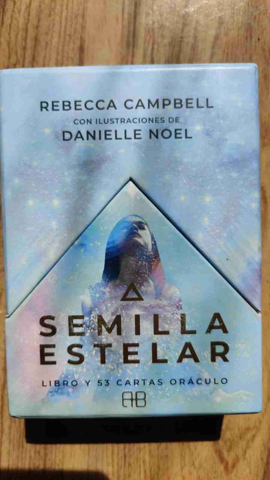 Libro y cartas Semilla Estelar oráculo
