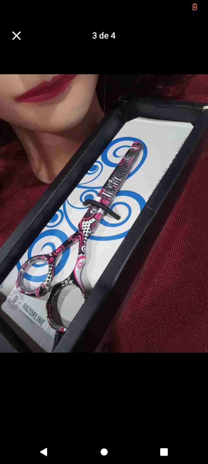 Cabeza de maniquí para peluquería - miniatura 2