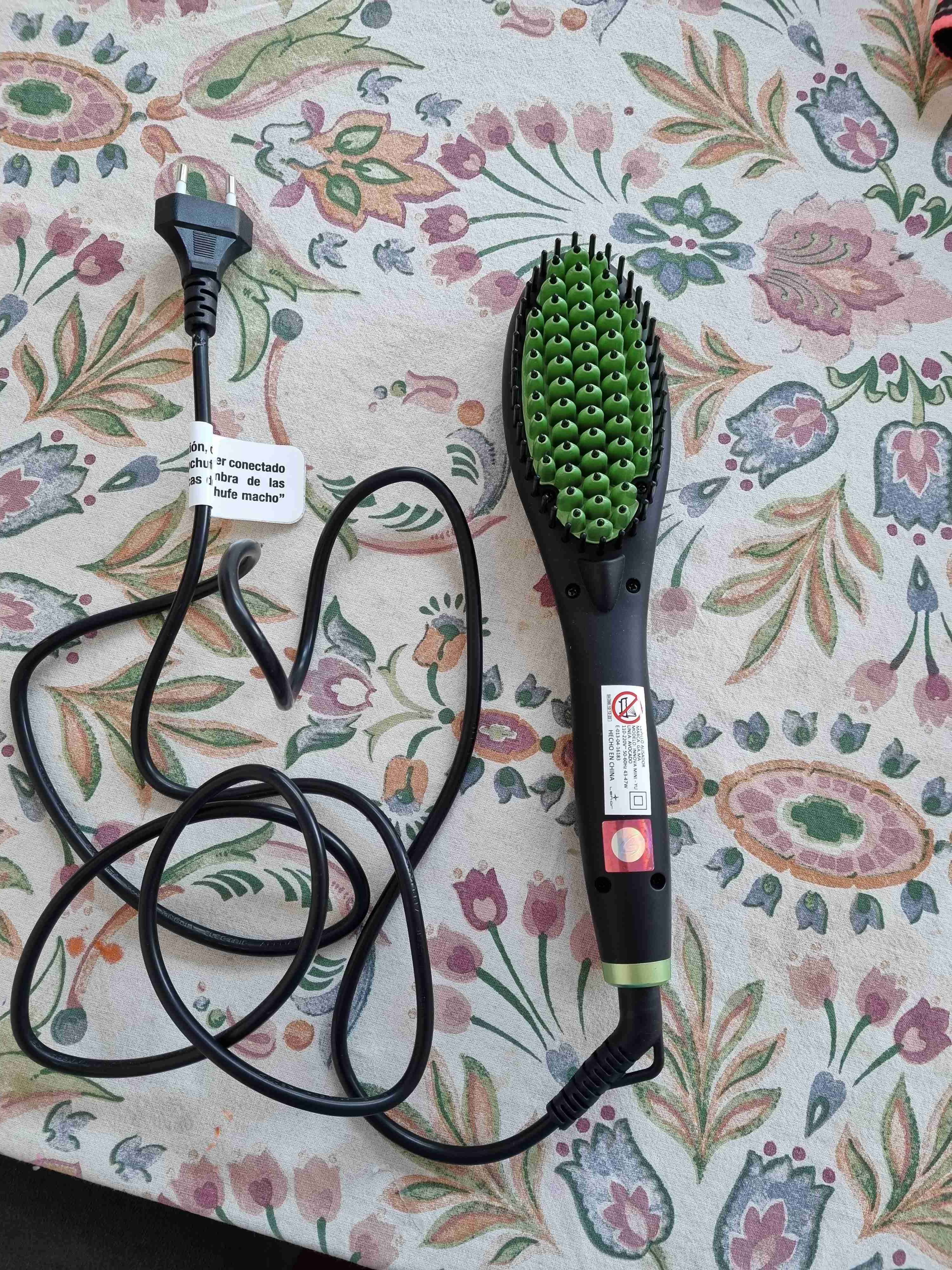 Cepillo alisador eléctrico negro - miniatura 3