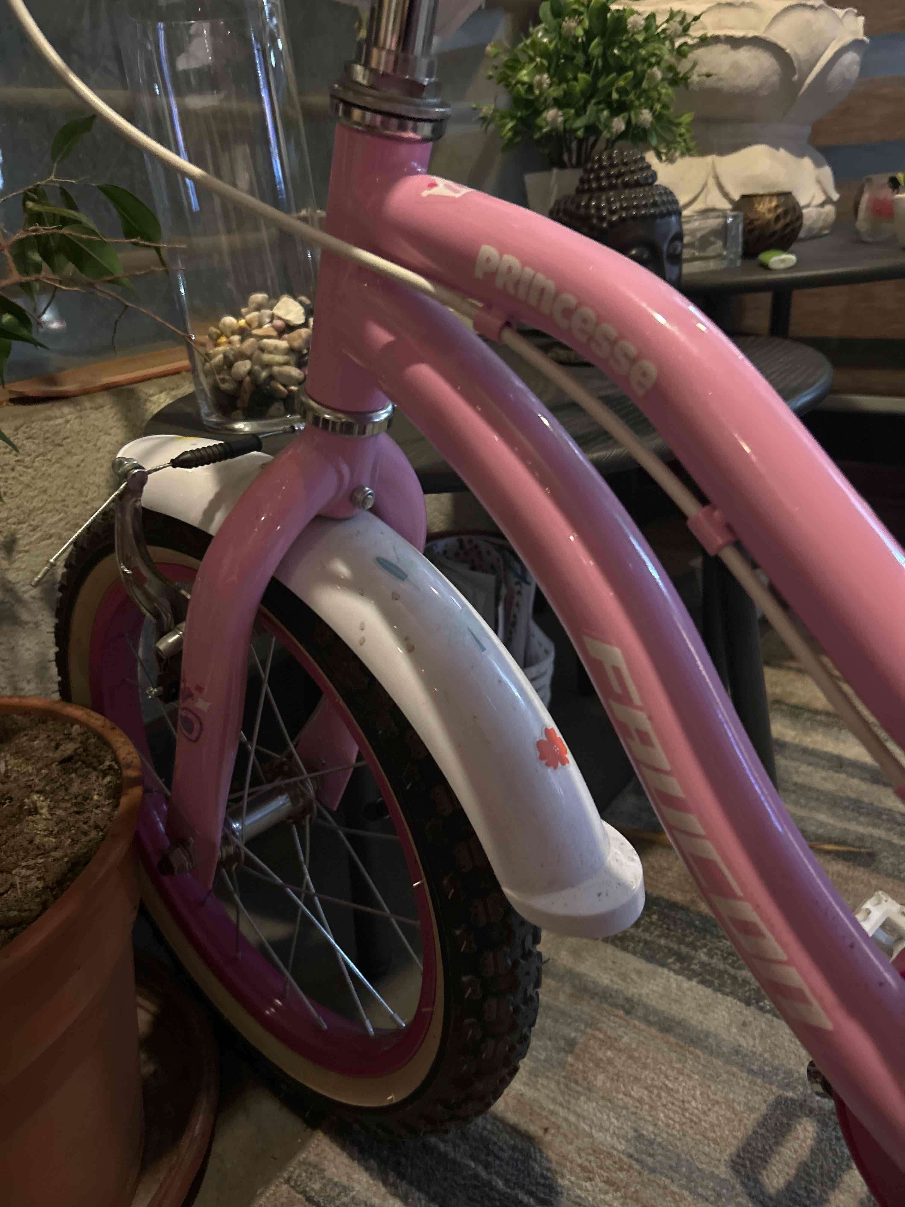 Bicicleta infantil rosa aro 16 - miniatura 3