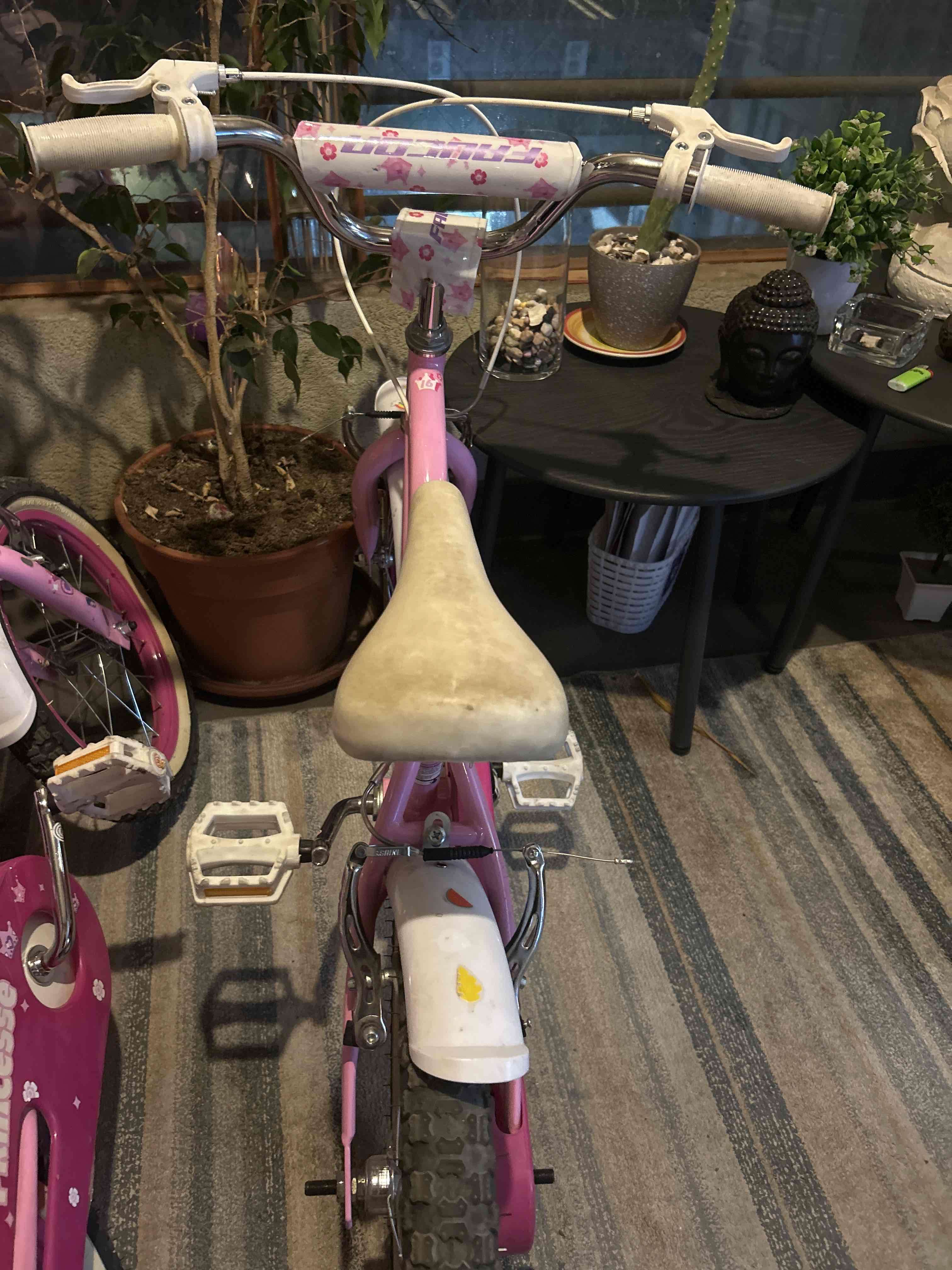 Bicicleta infantil rosa aro 16 - miniatura 4