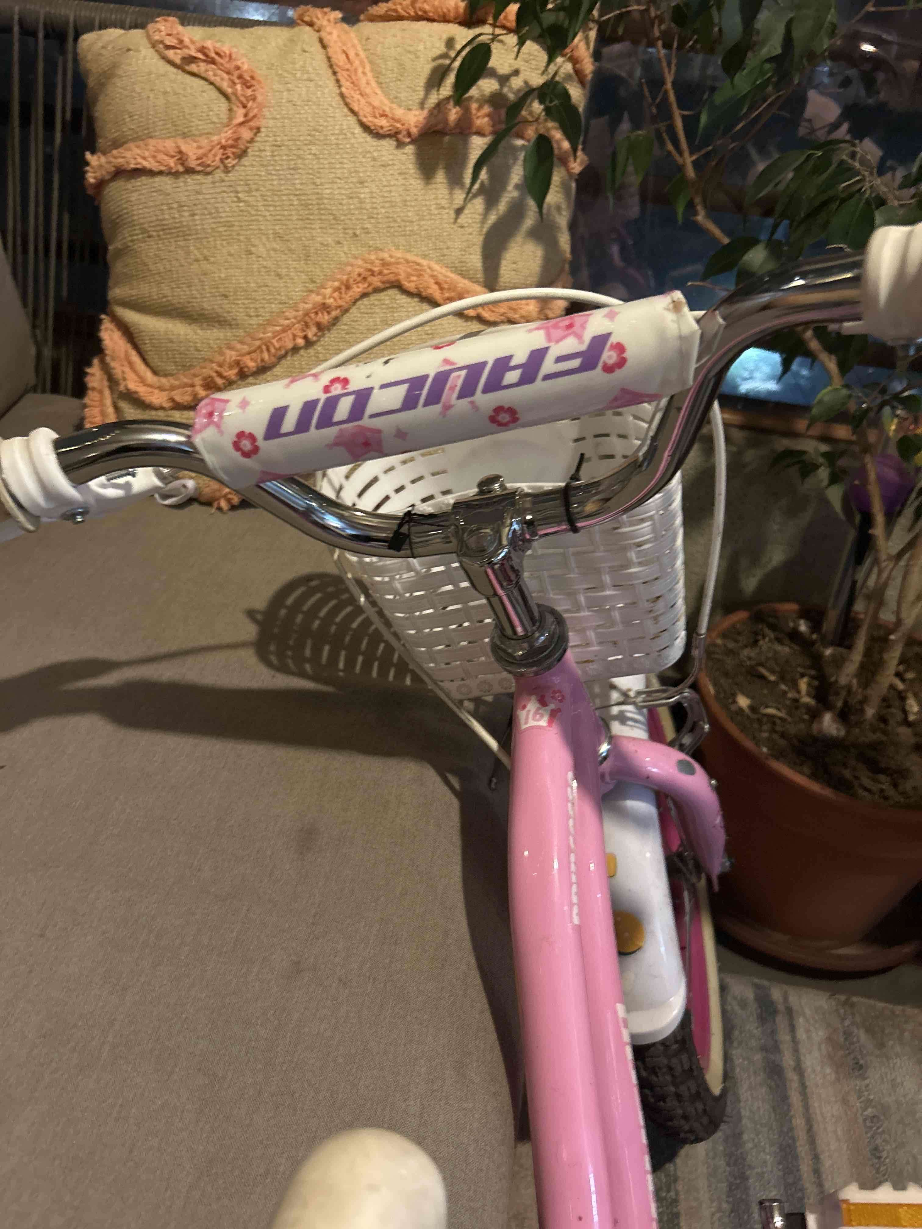 Bicicleta infantil rosa aro 16 - miniatura 6