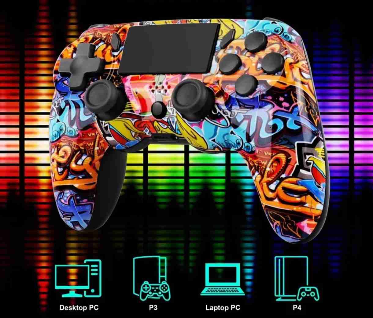 Control inalámbrico diseño graffiti - miniatura 2