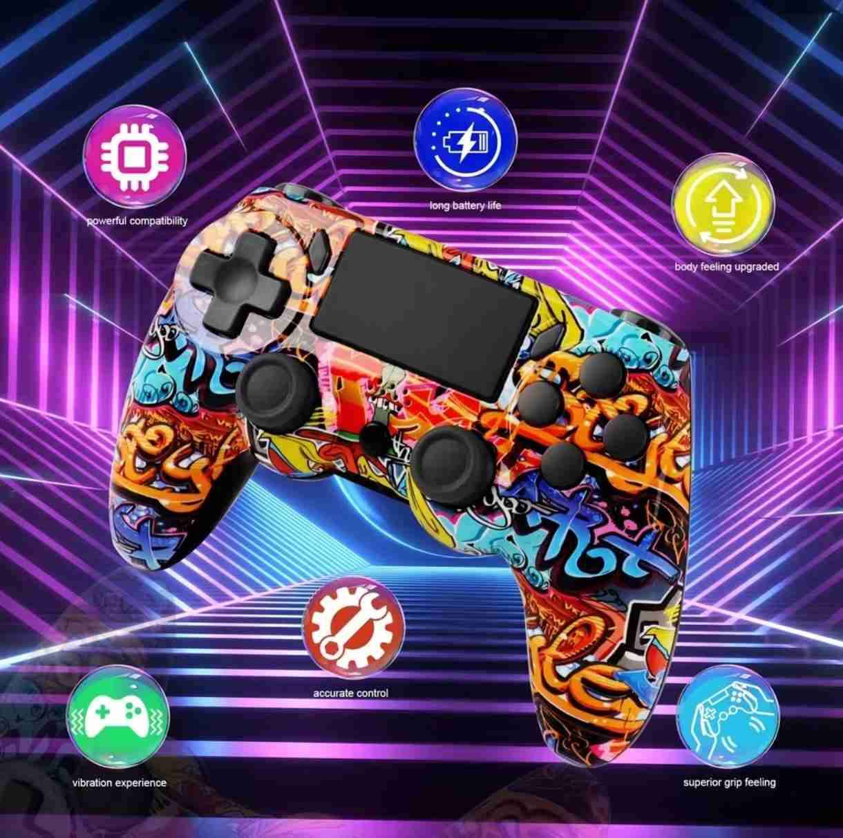 Control inalámbrico diseño graffiti - miniatura 3