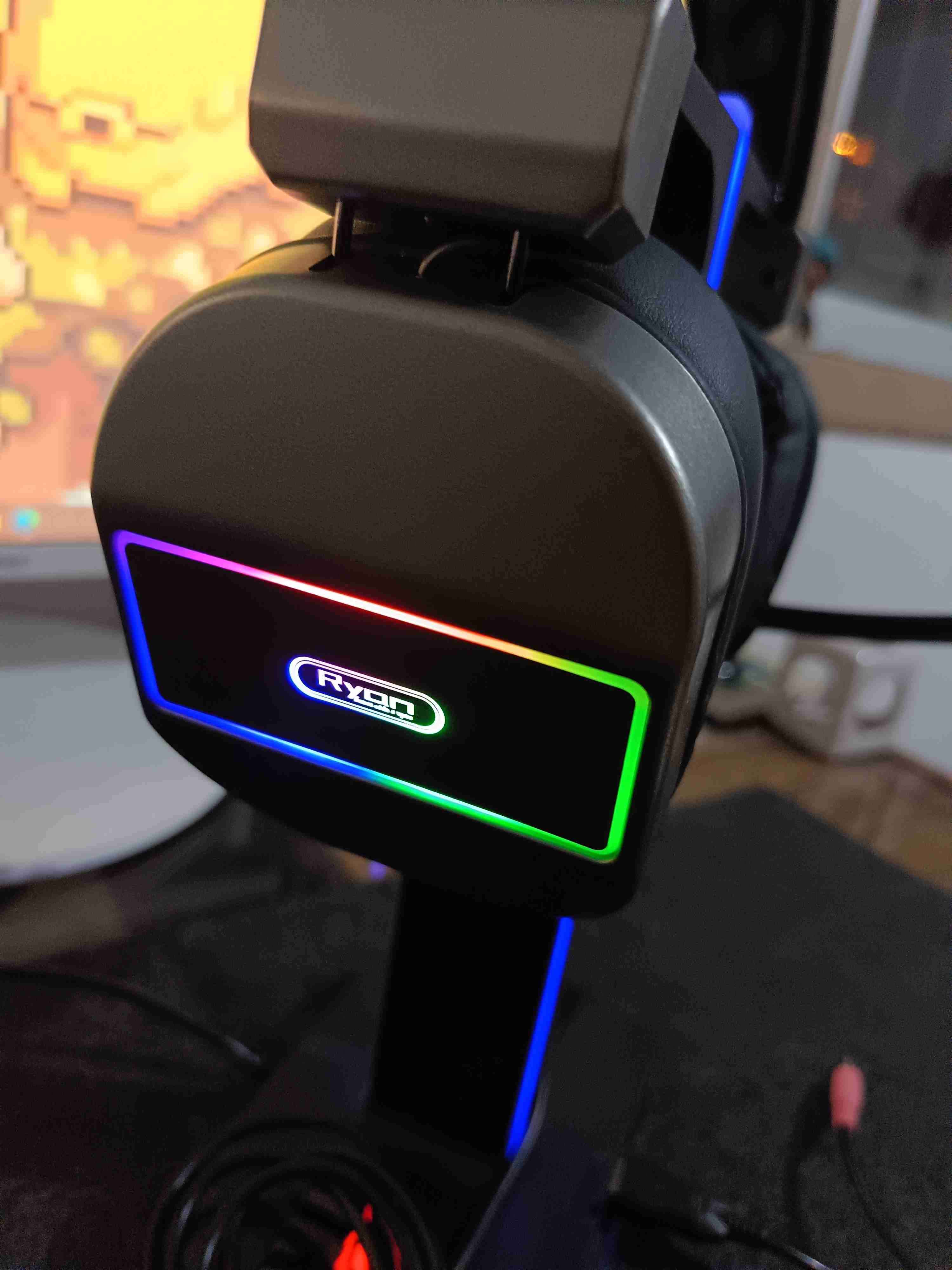 Auriculares gaming  RGB - miniatura 2