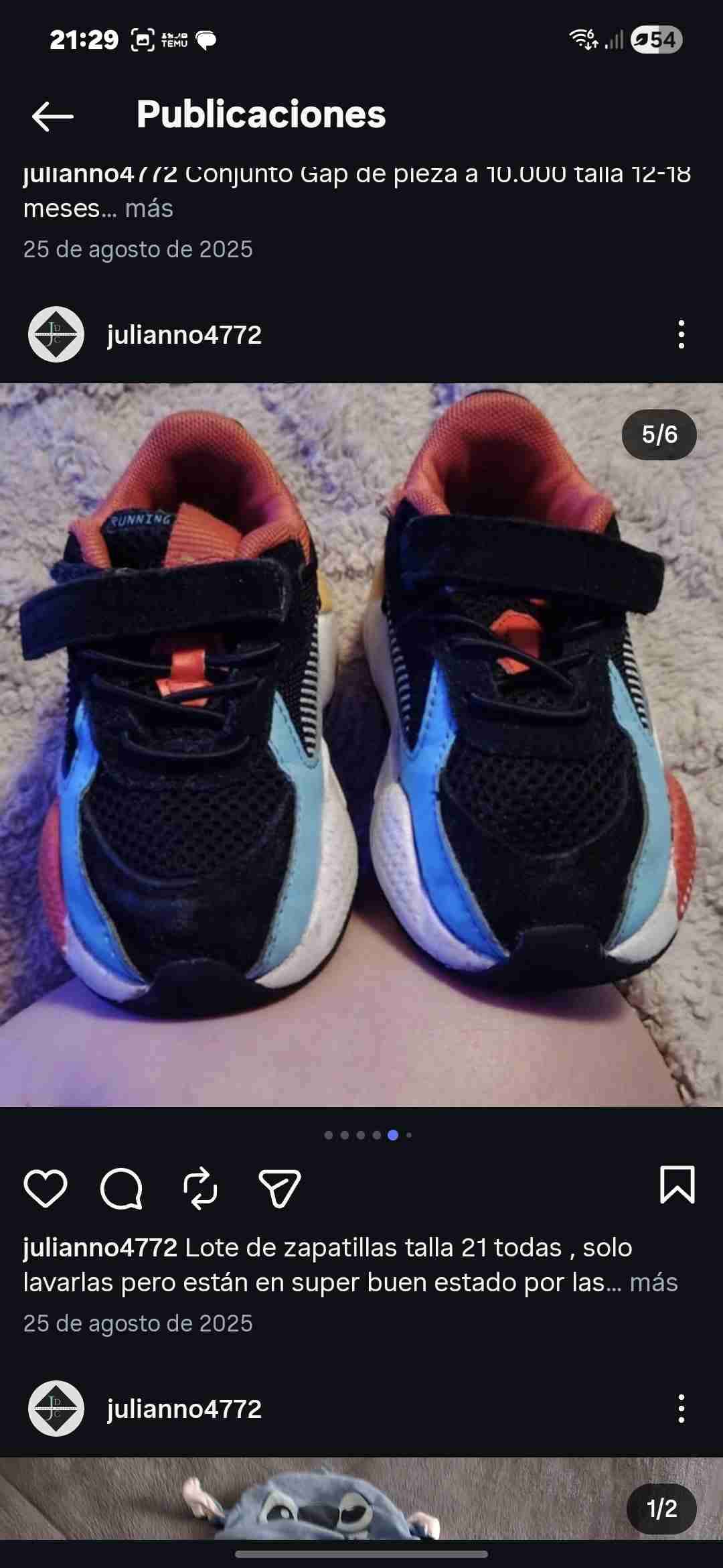 Lote de zapatillas para niños - miniatura 2