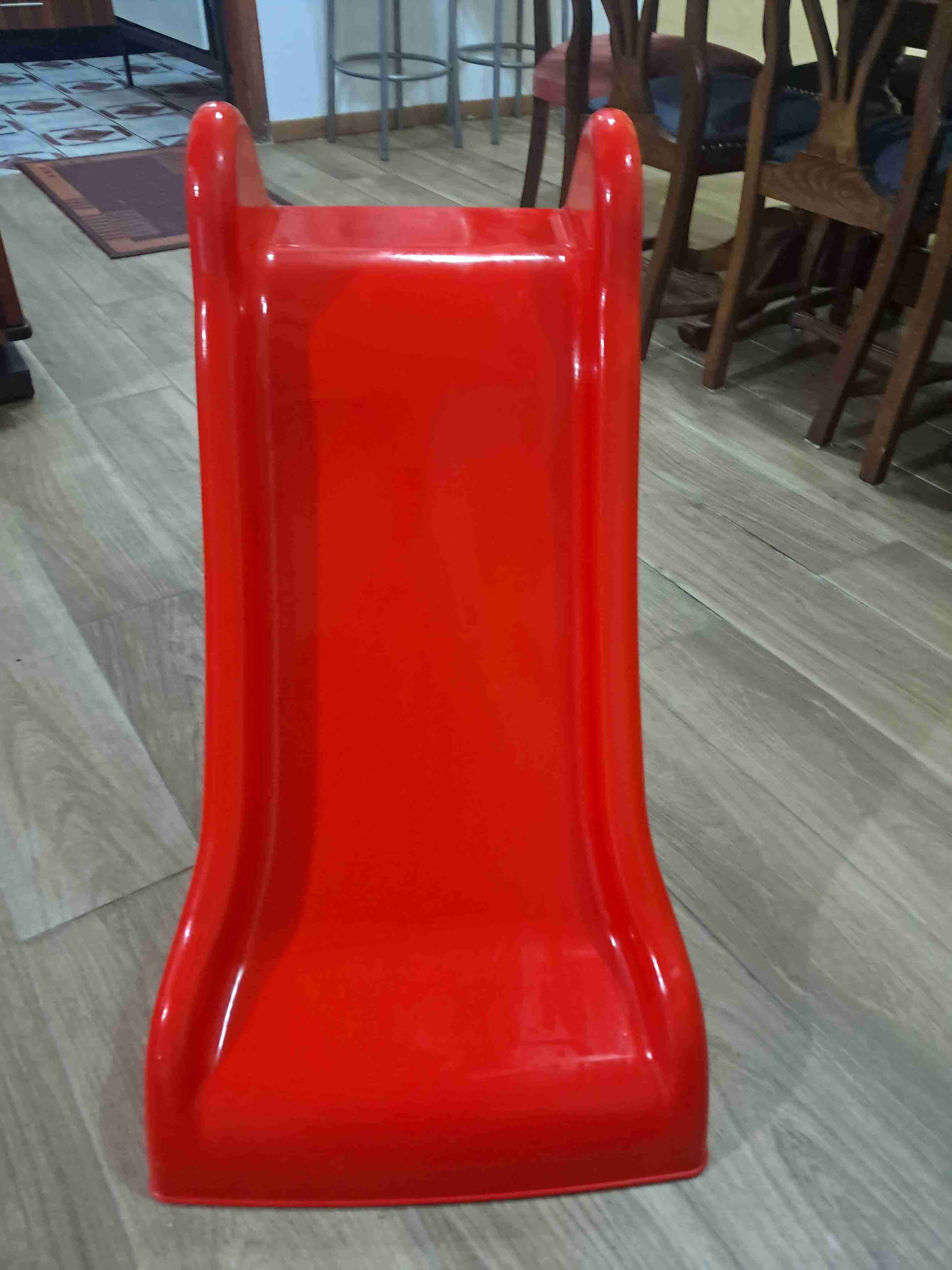 Tobogán infantil plástico rojo - miniatura 3