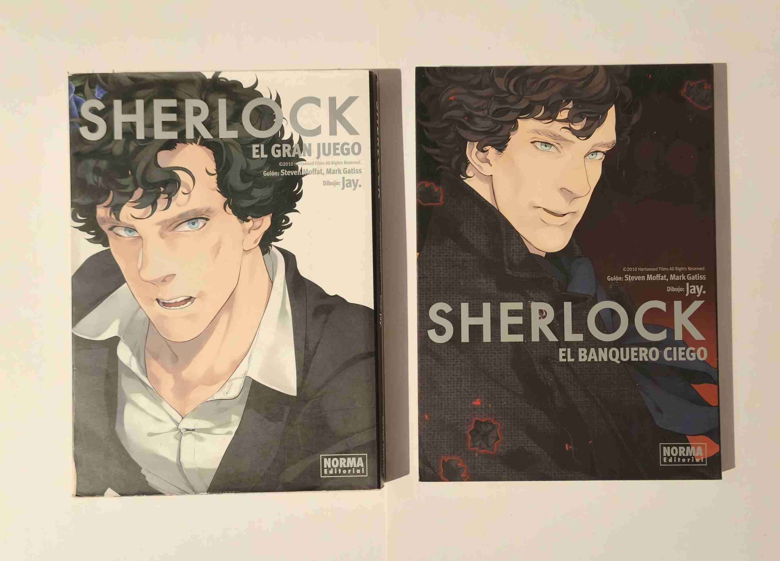 Mangas Sherlock El Gran Juego y El Banquero Ciego