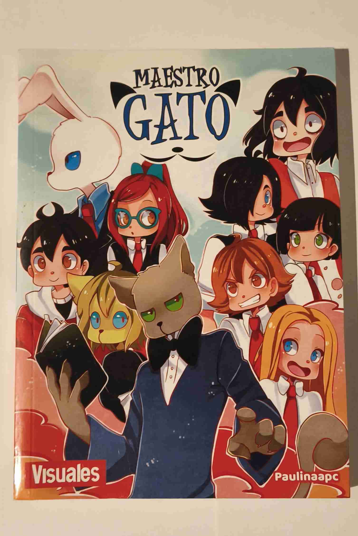Cómic Maestro Gato pasta blanda