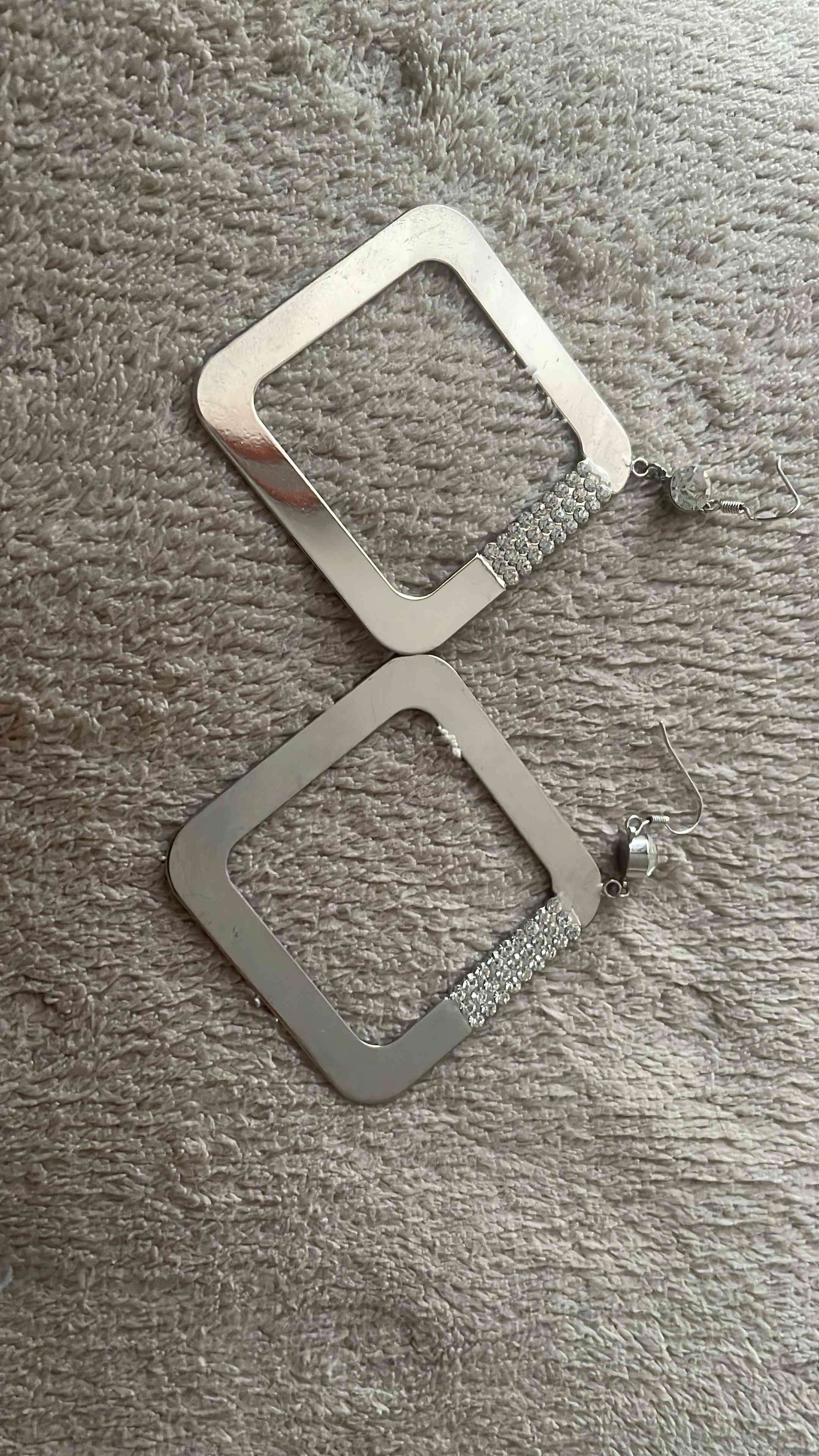 Aros de plata con circonitas - miniatura 4