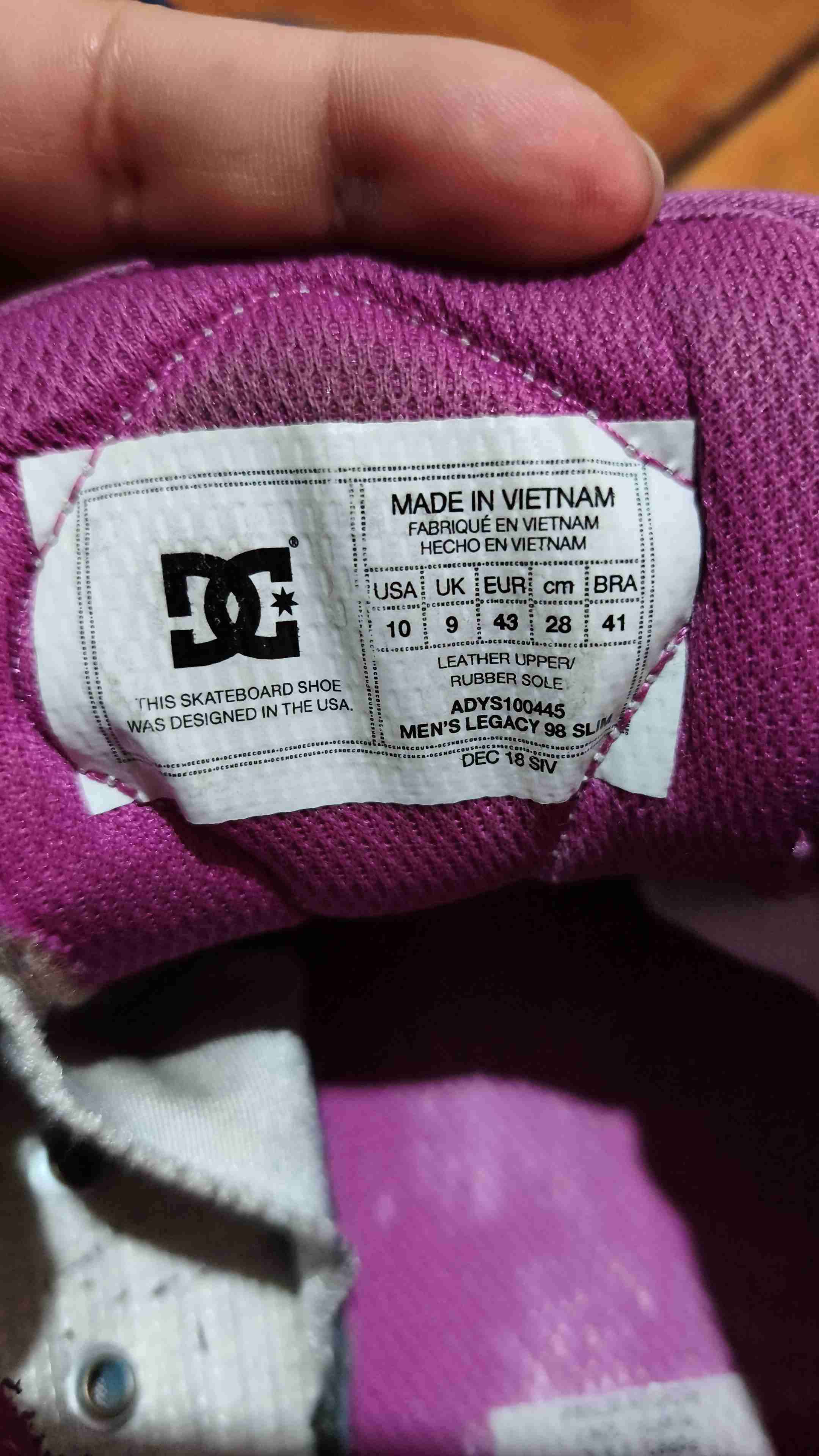 Zapatillas DC Legacy 98 azul - miniatura 5