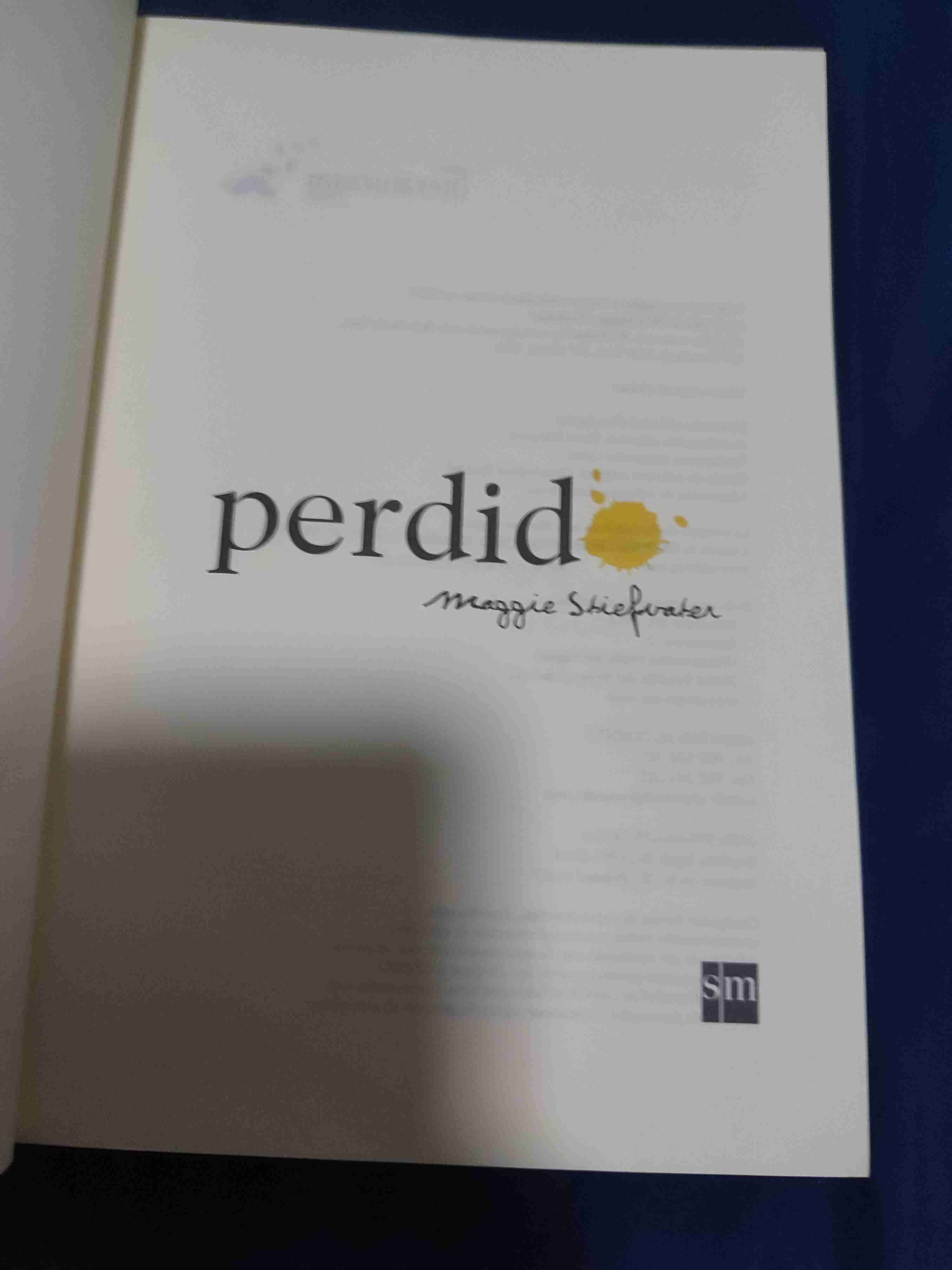 Libro Perdido Maggie Stiefvater - miniatura 2