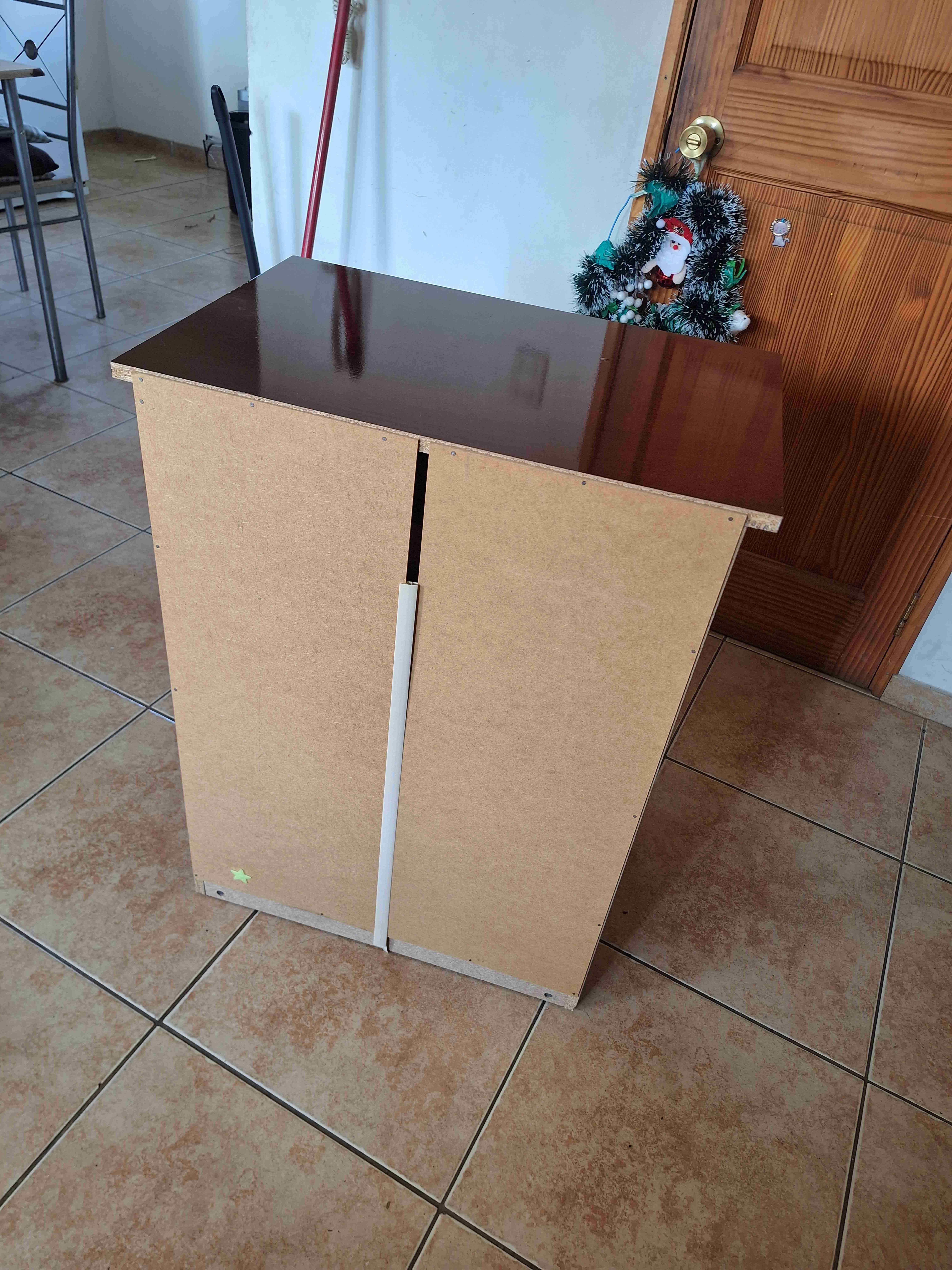 Cajonera de tres cajones marrón - miniatura 5