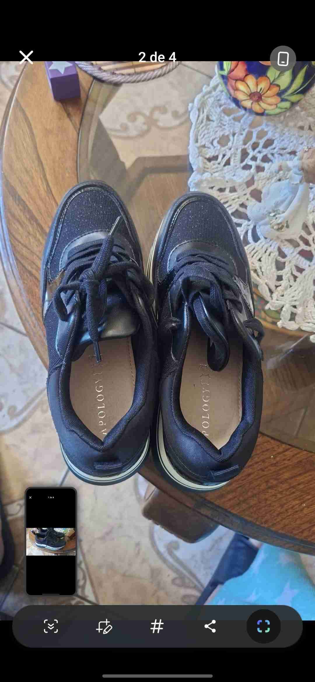 Zapatillas deportivas negras - miniatura 2