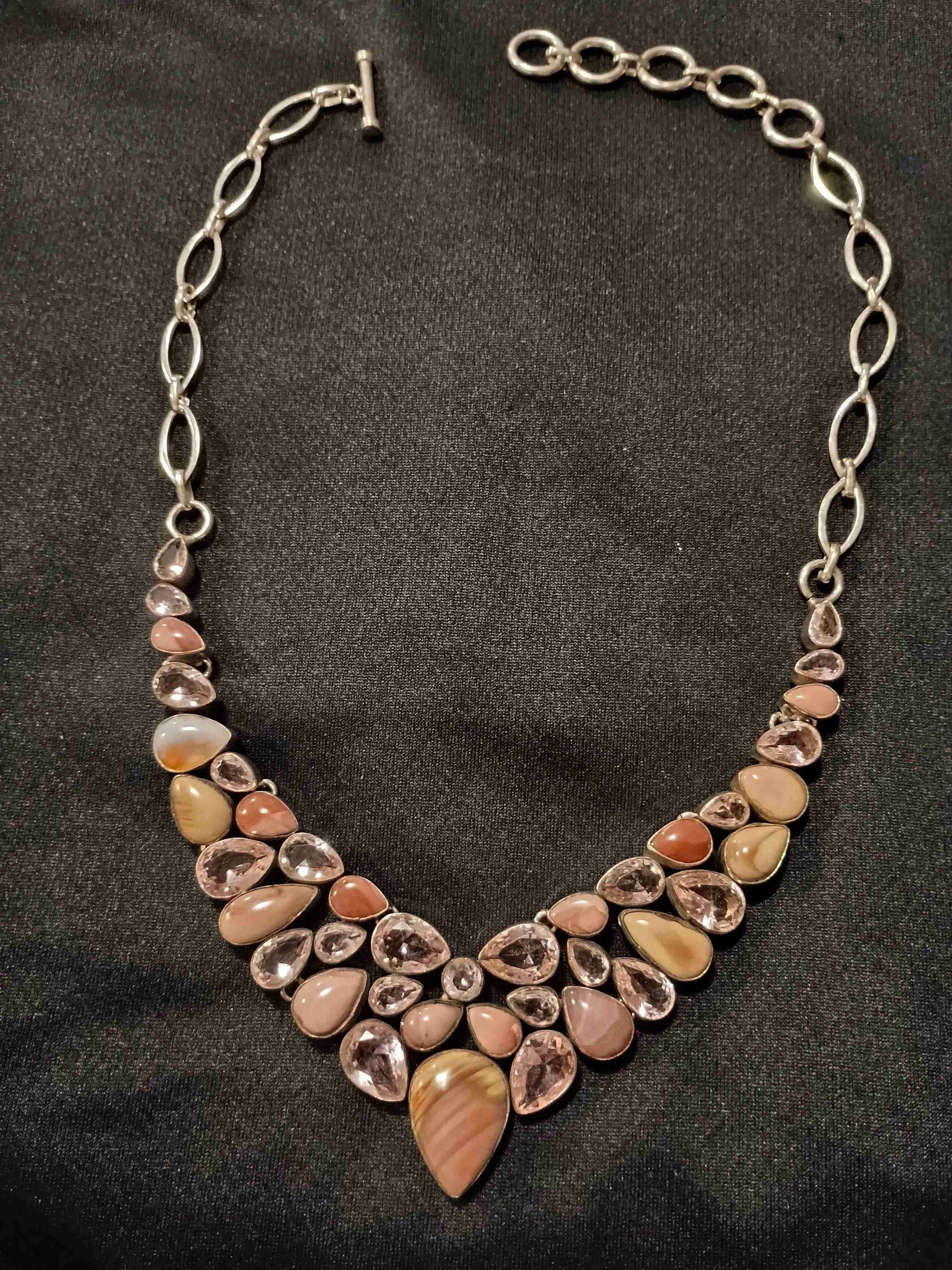 COLLARES PLATA Y PIEDRAS NATURALES Y PRECIOSAS - miniatura 6