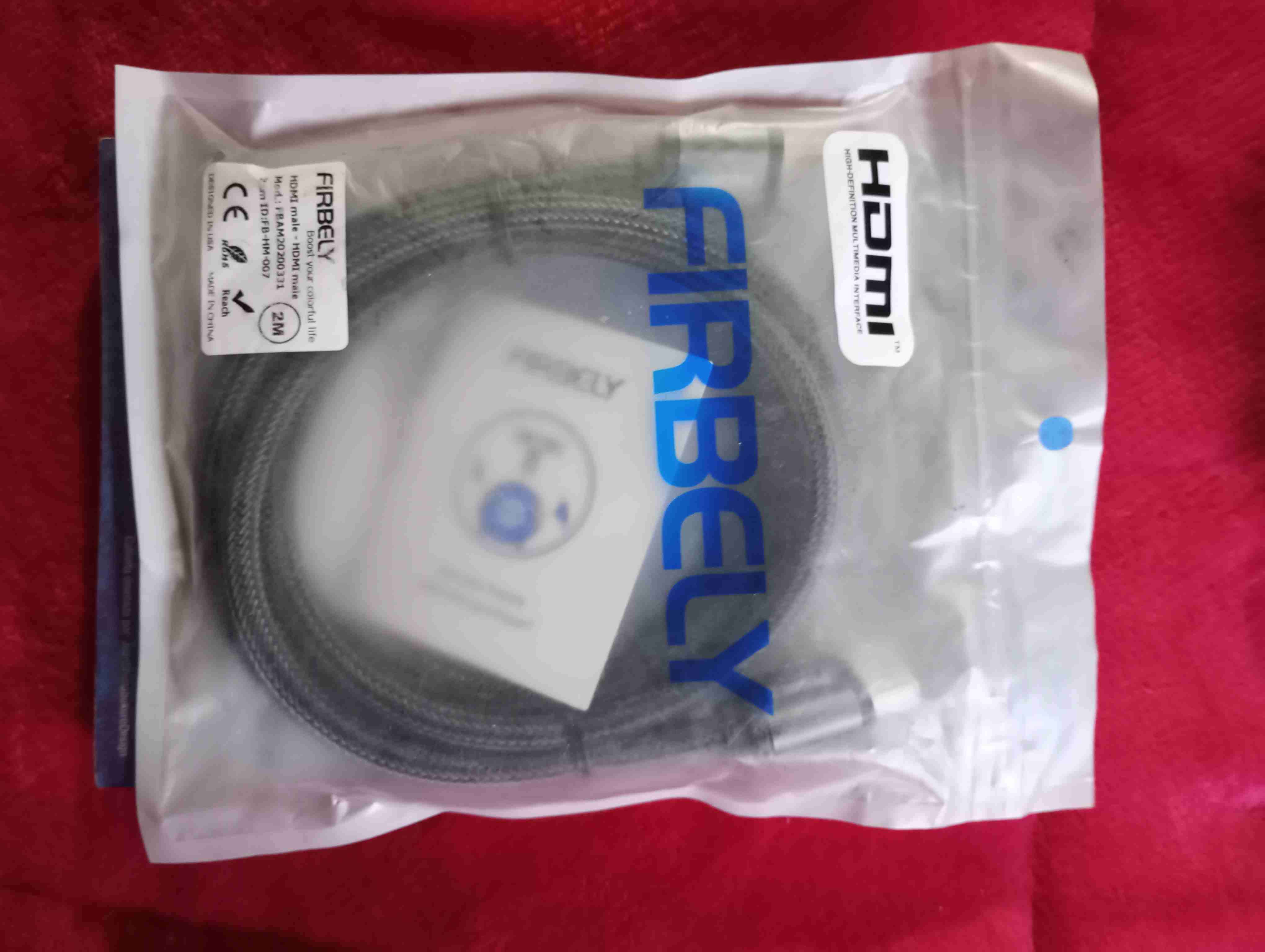 Cable HDMI Firbely 2M