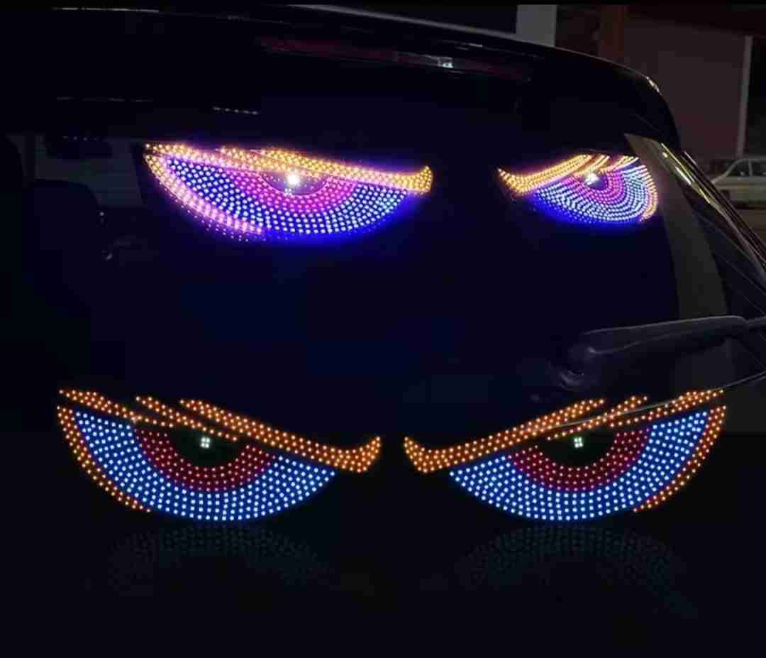 Luces LED decorativas para auto ojos