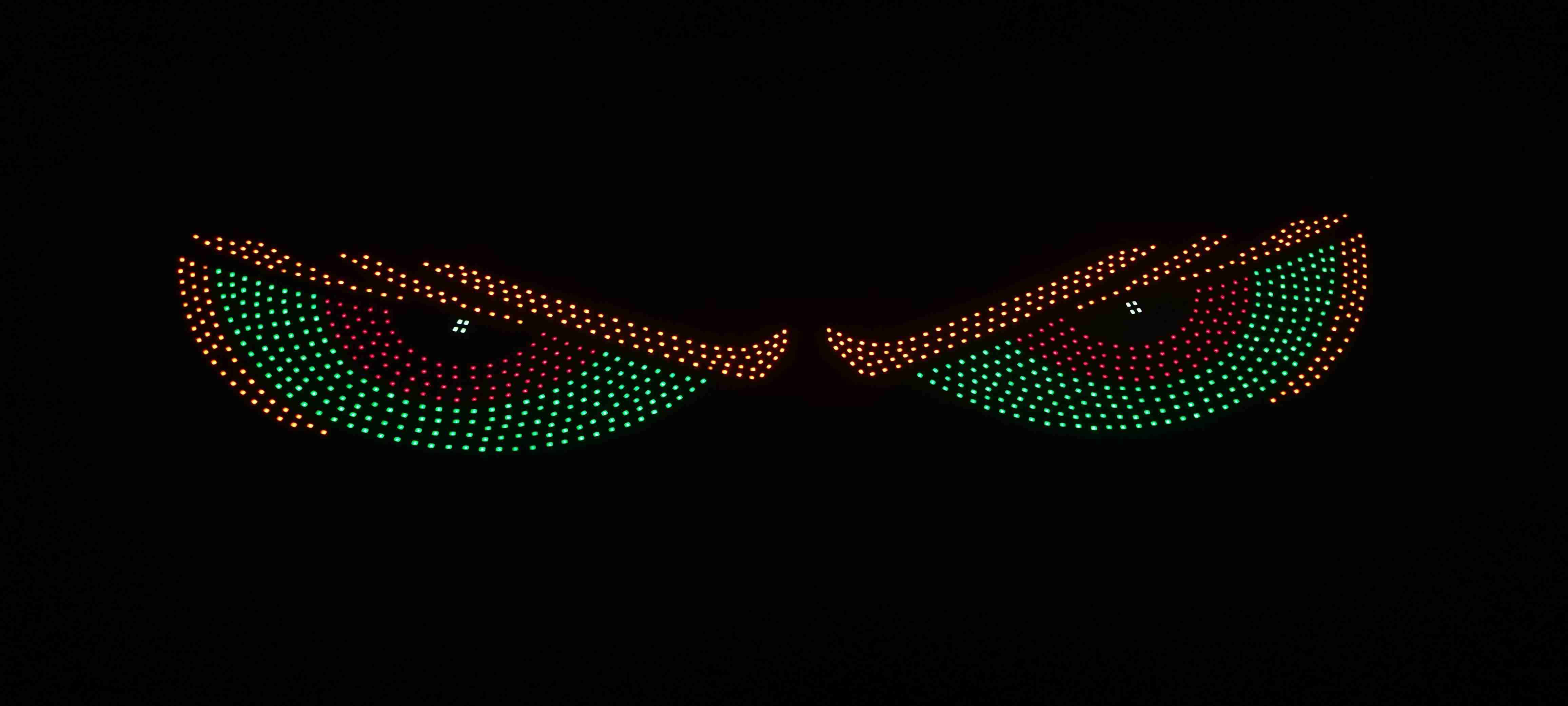 Luces LED decorativas para auto ojos - miniatura 6