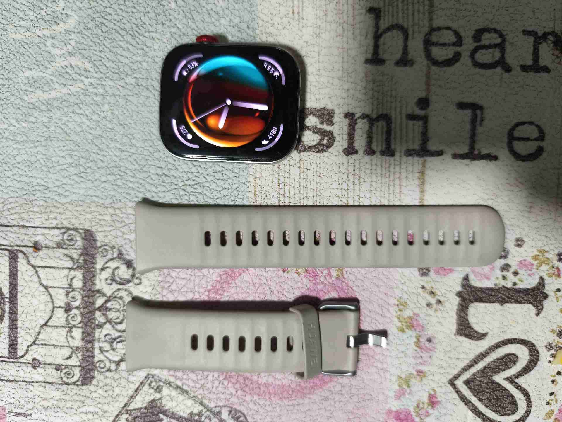 Smartwatch con correa gris - miniatura 3