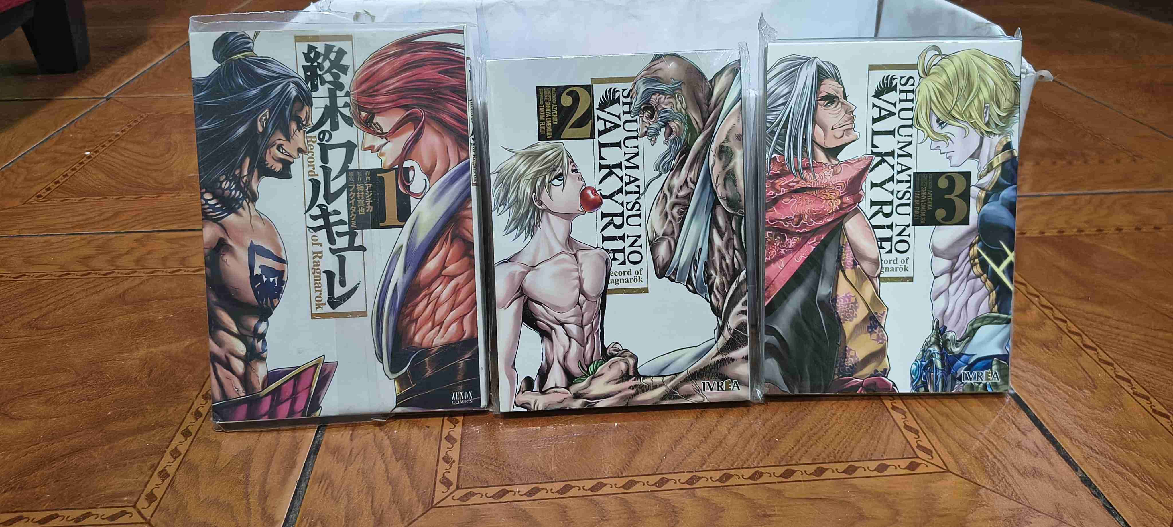 Mangas Shuumatsu no Valkyrie vol. 1-3