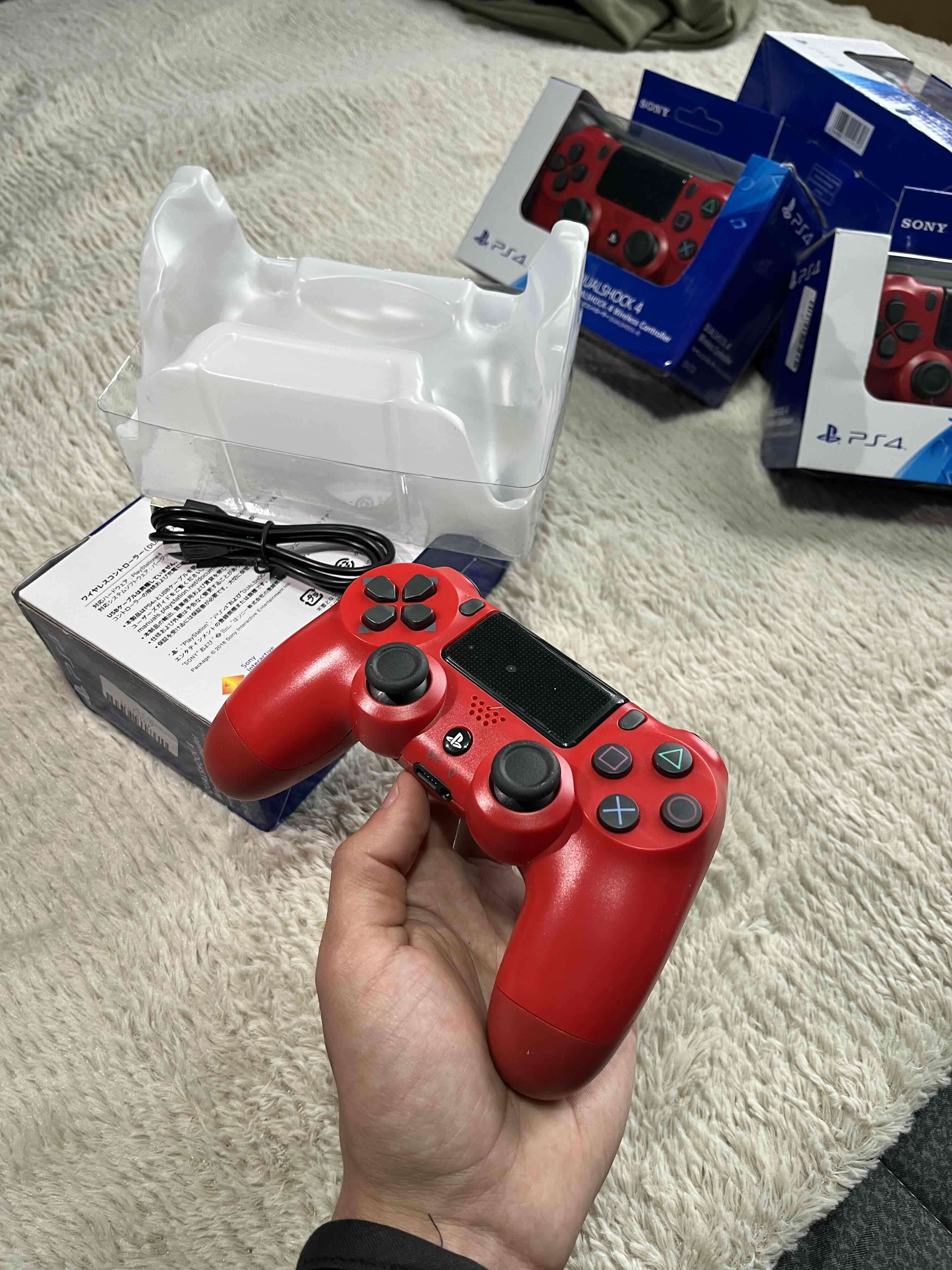 Control PS4 DualShock 4 Rojo - miniatura 2