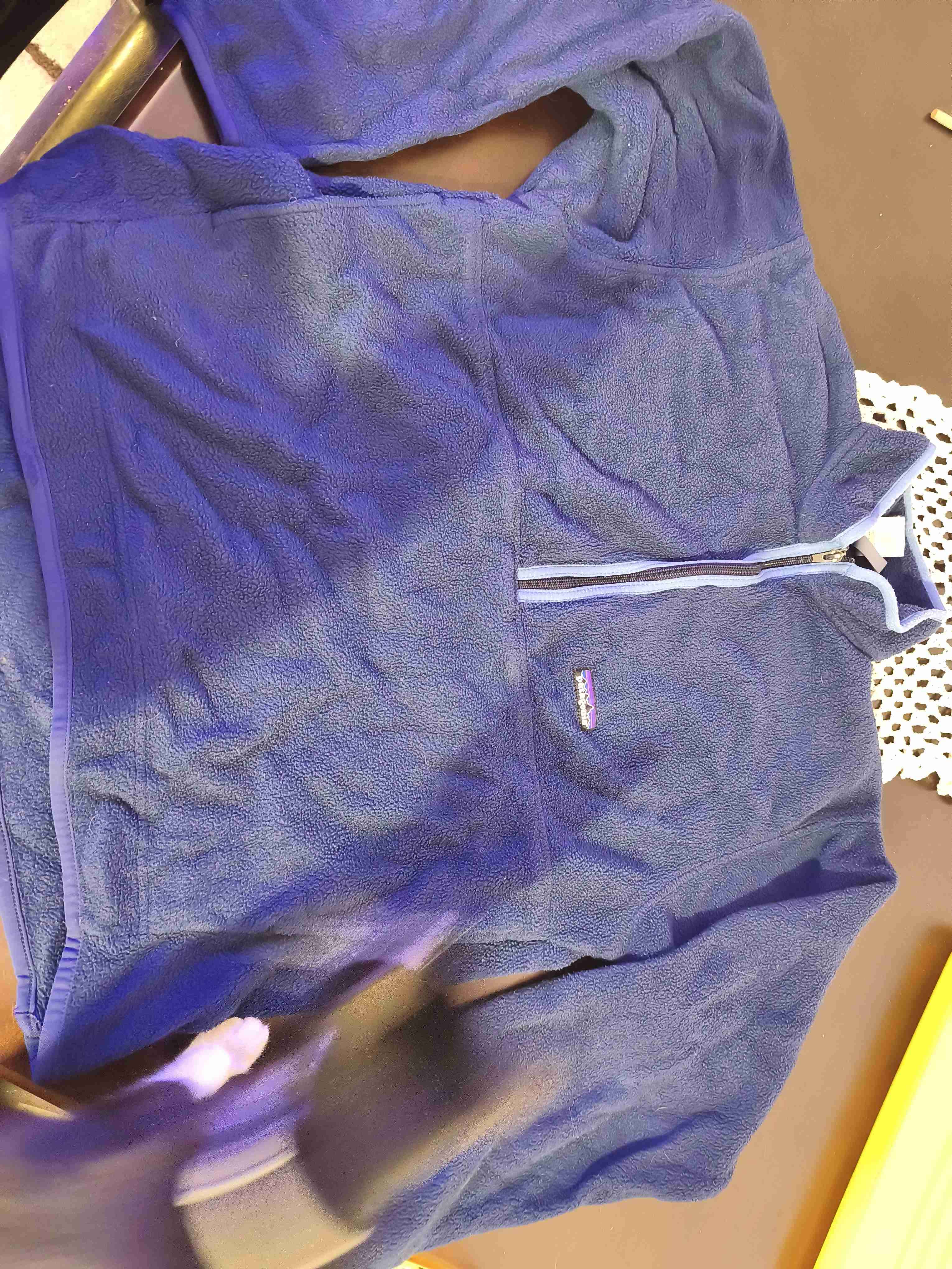 Polerón polar azul con cierre Patagonia - miniatura 2