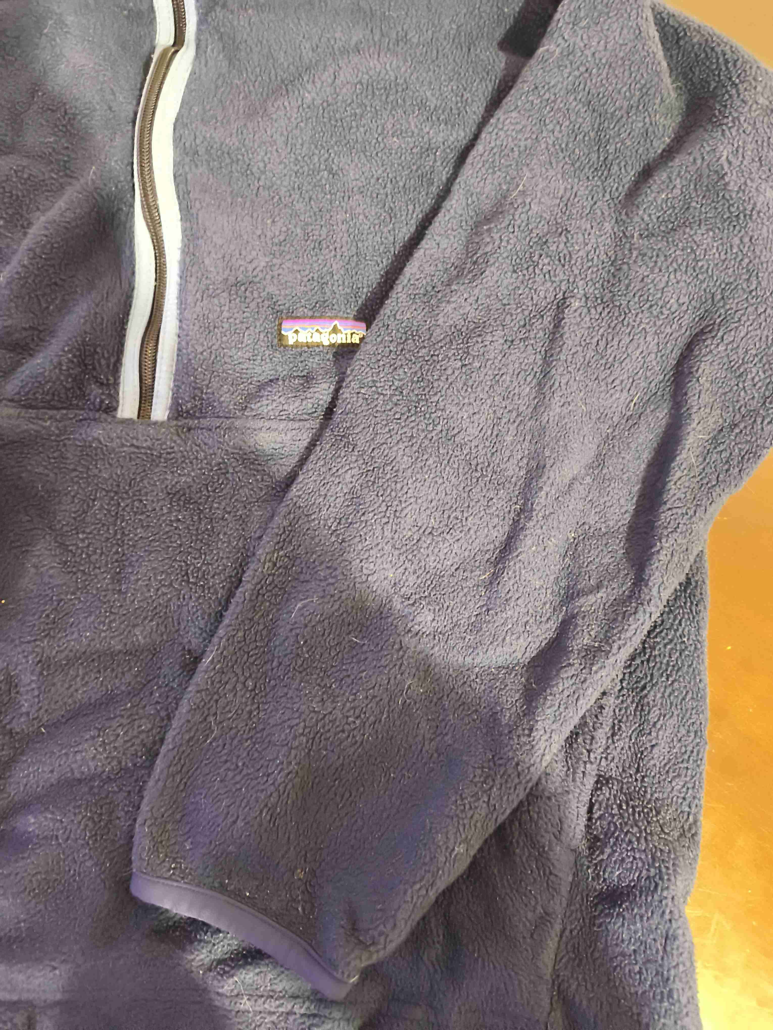 Polerón polar azul con cierre Patagonia - miniatura 5