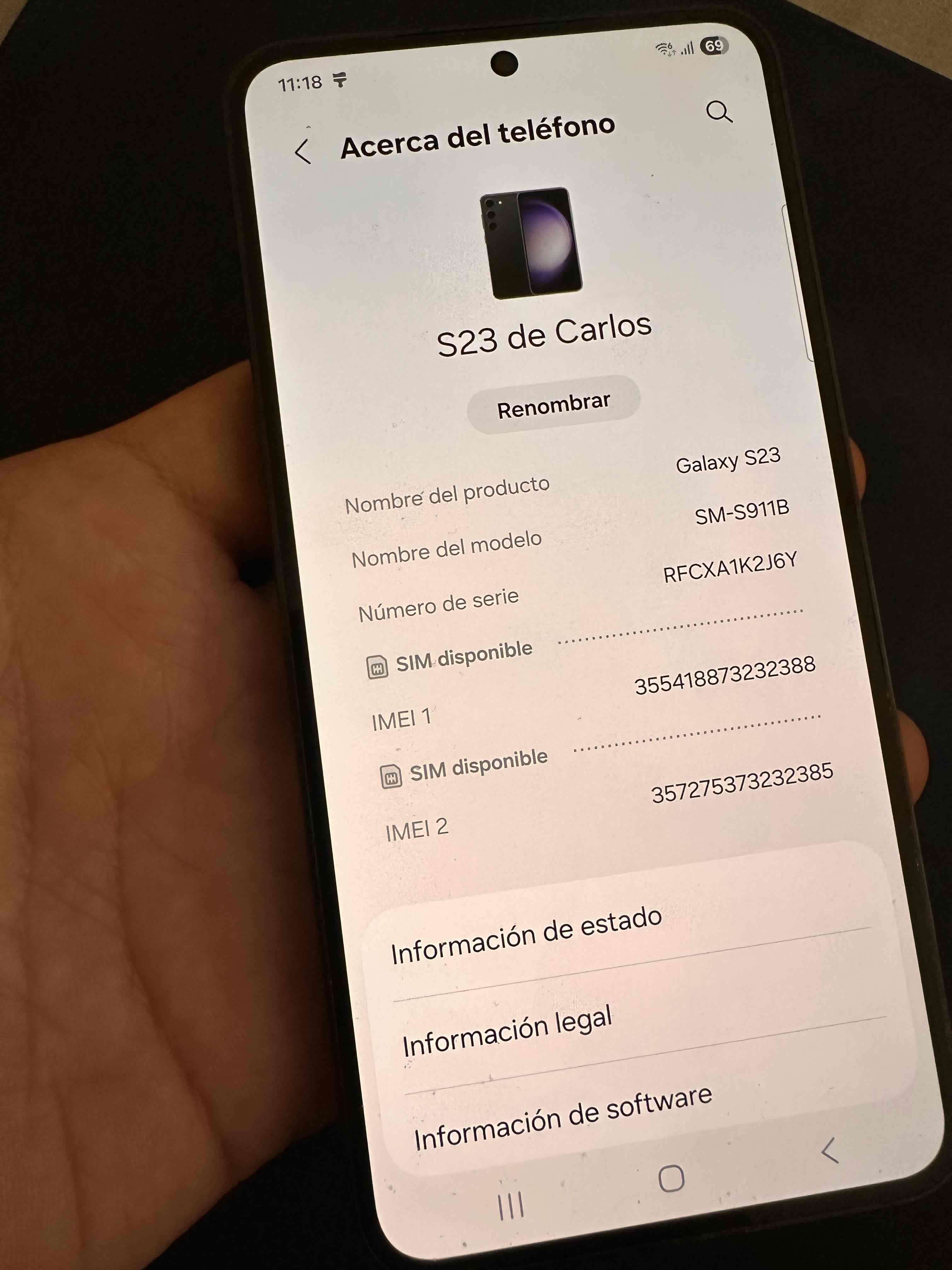 Samsung s23 como nuevo - miniatura 3