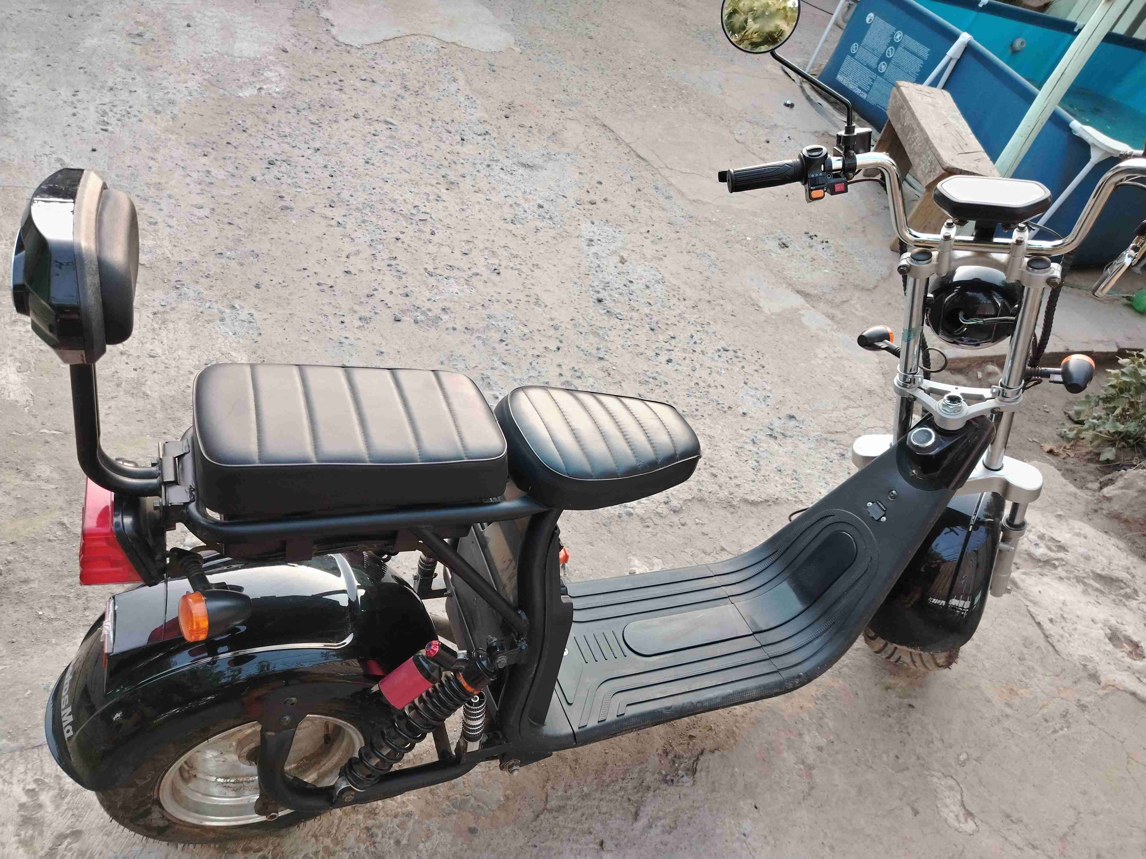 City coco eléctrico negro 160k de uso - miniatura 3