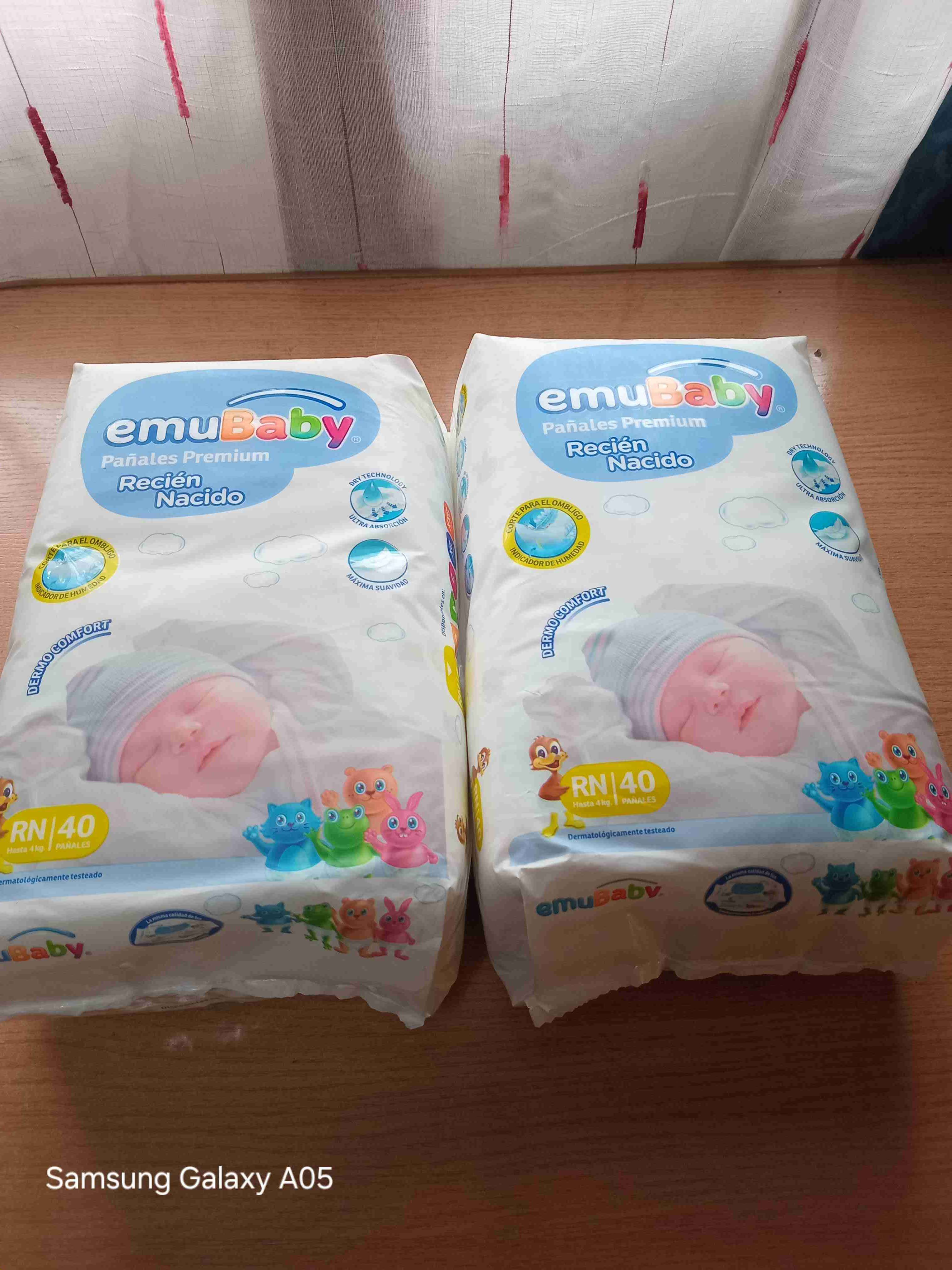 Pañales Emubaby Recién Nacido