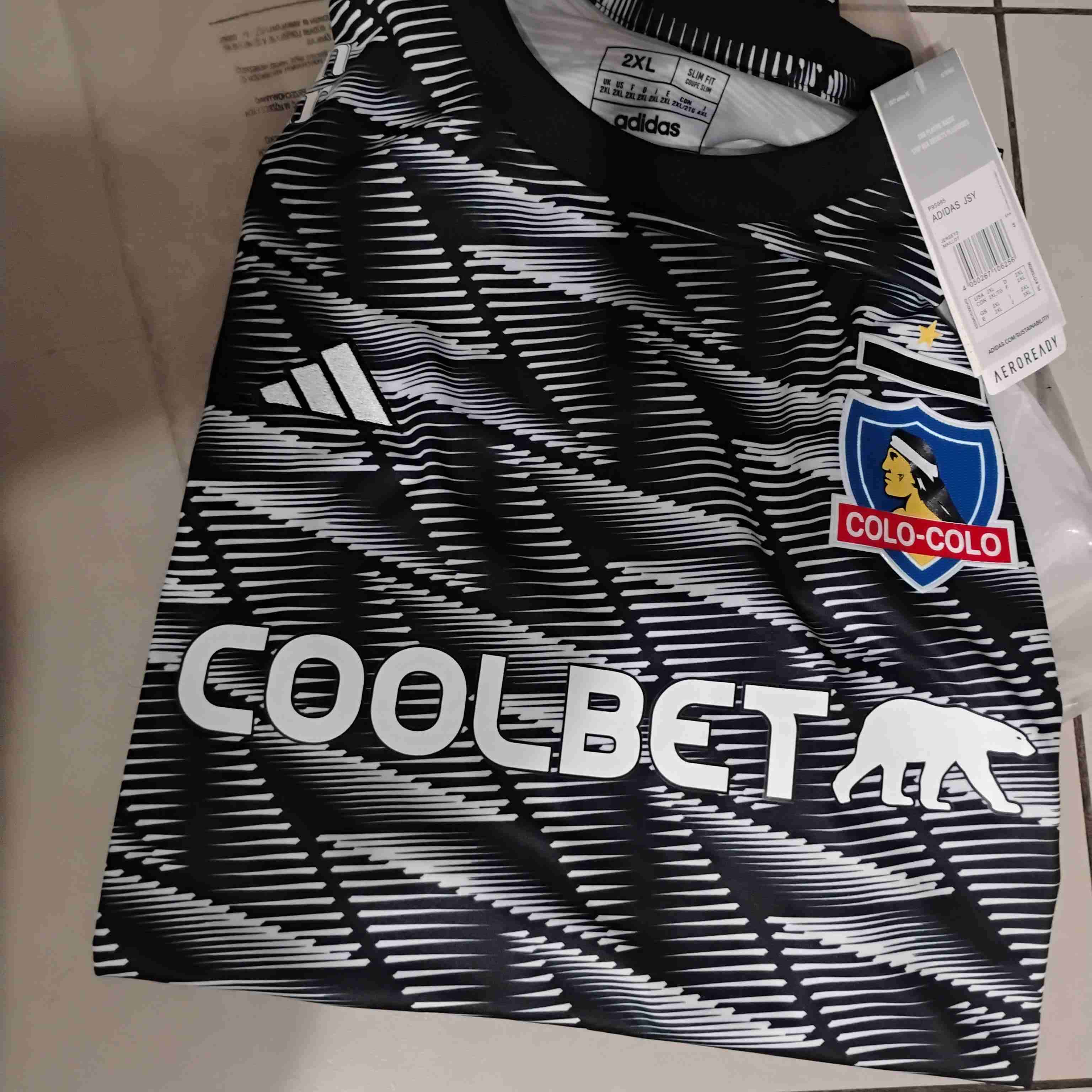 Camiseta Fútbol Colo Colo talla 2XL - miniatura 6