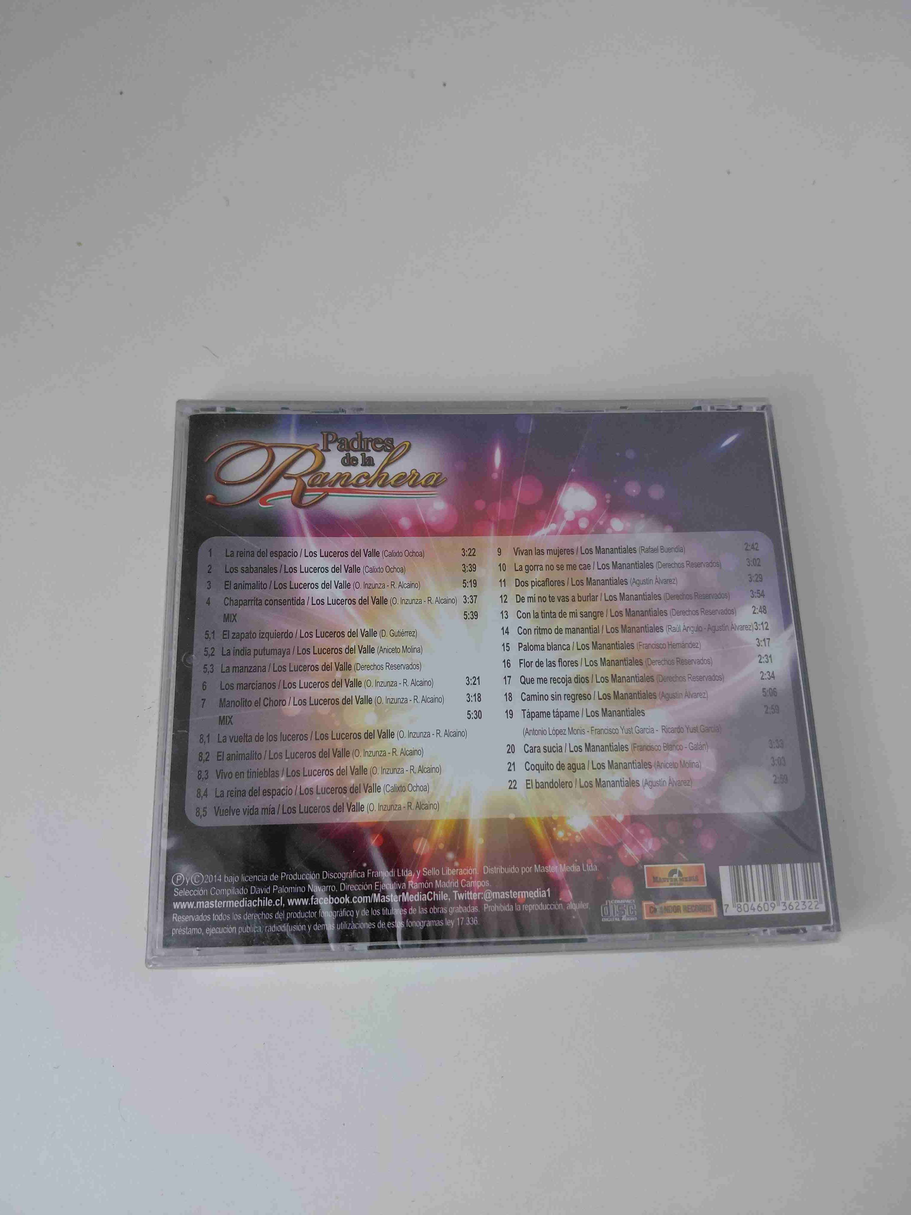 CD Padres de la Ranchera Vol. 2 - miniatura 2