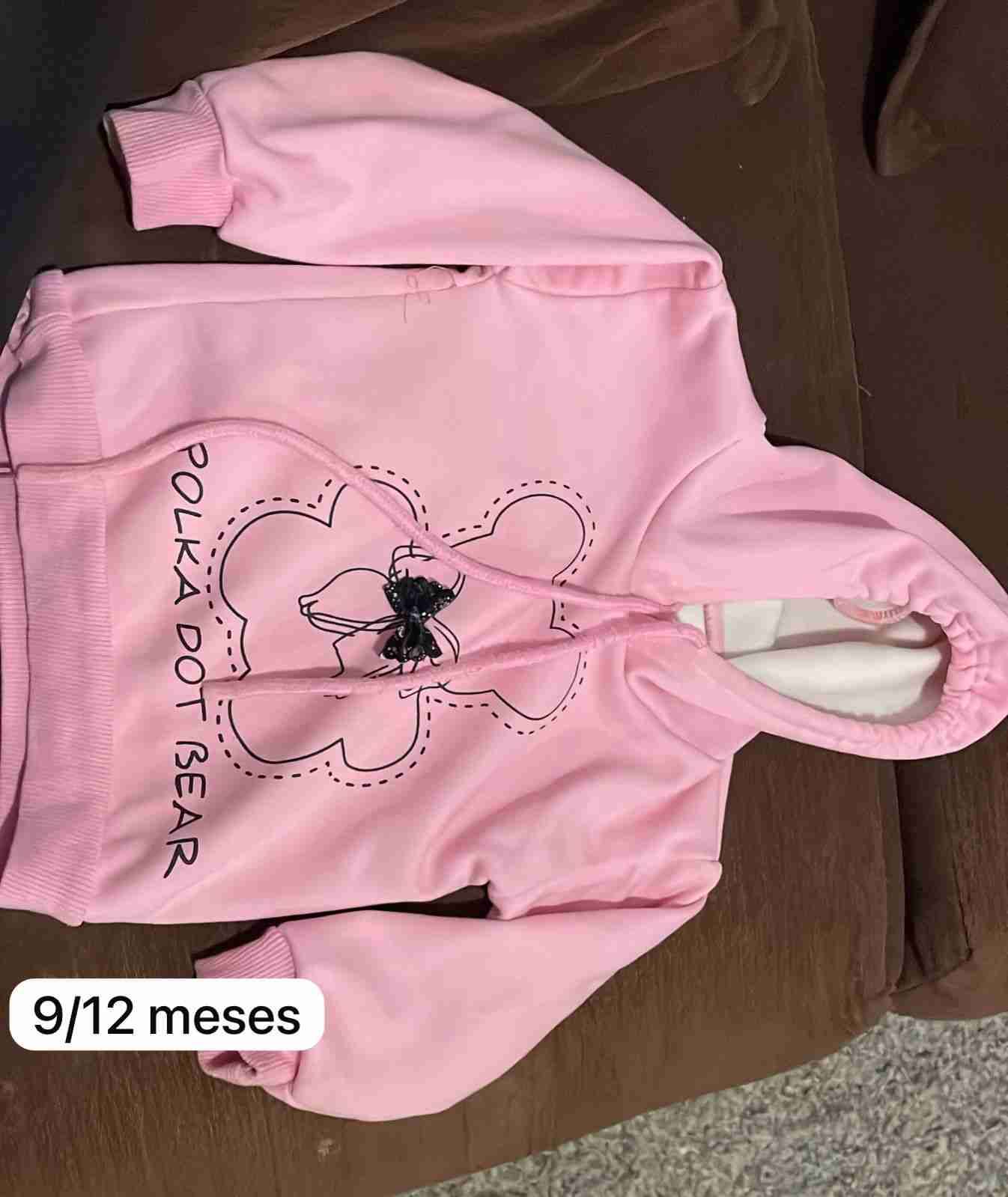 Suéter blanco para niña 12 meses - miniatura 2