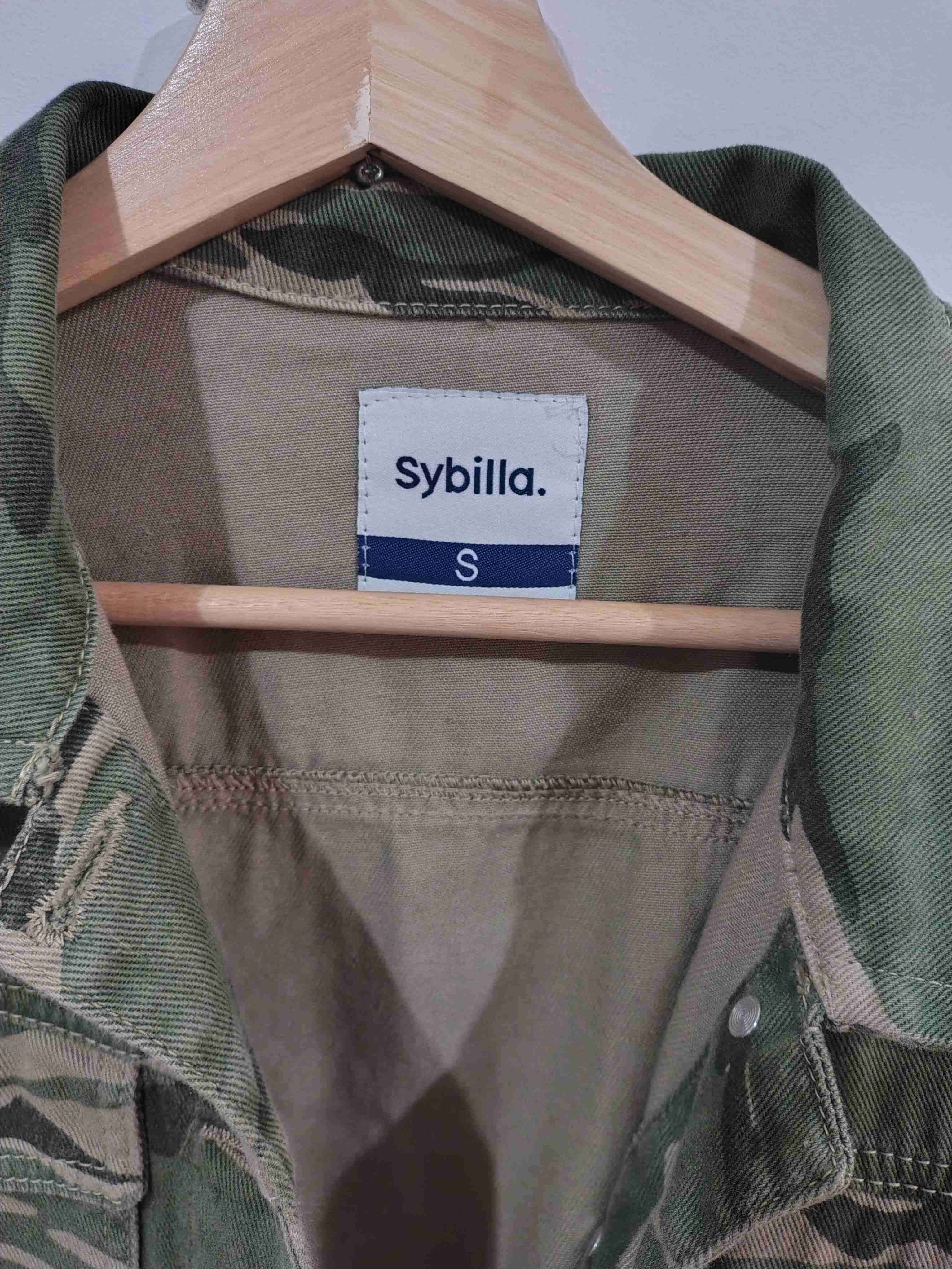 Chaqueta camuflada verde mujer - miniatura 2