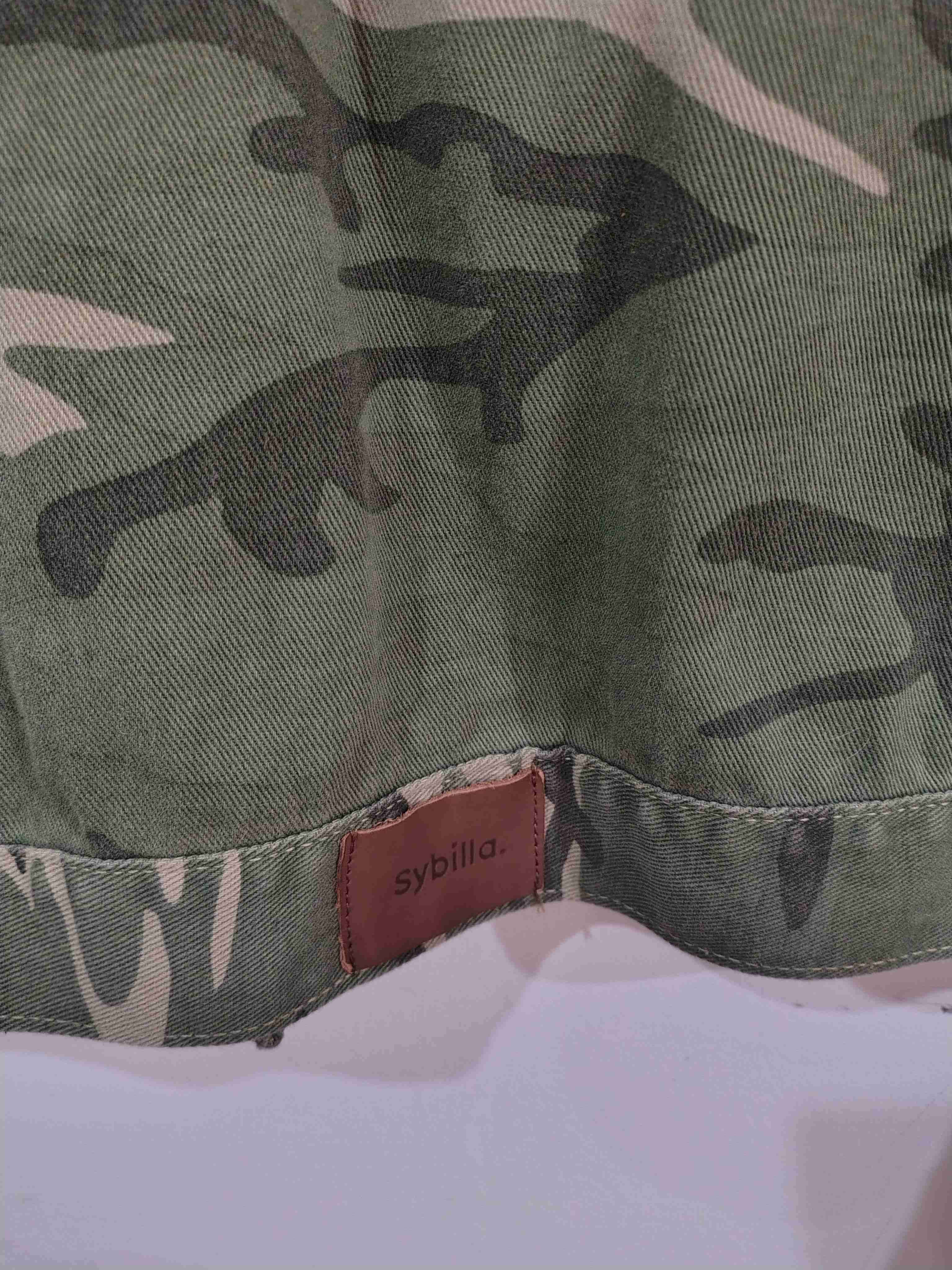 Chaqueta camuflada verde mujer - miniatura 4