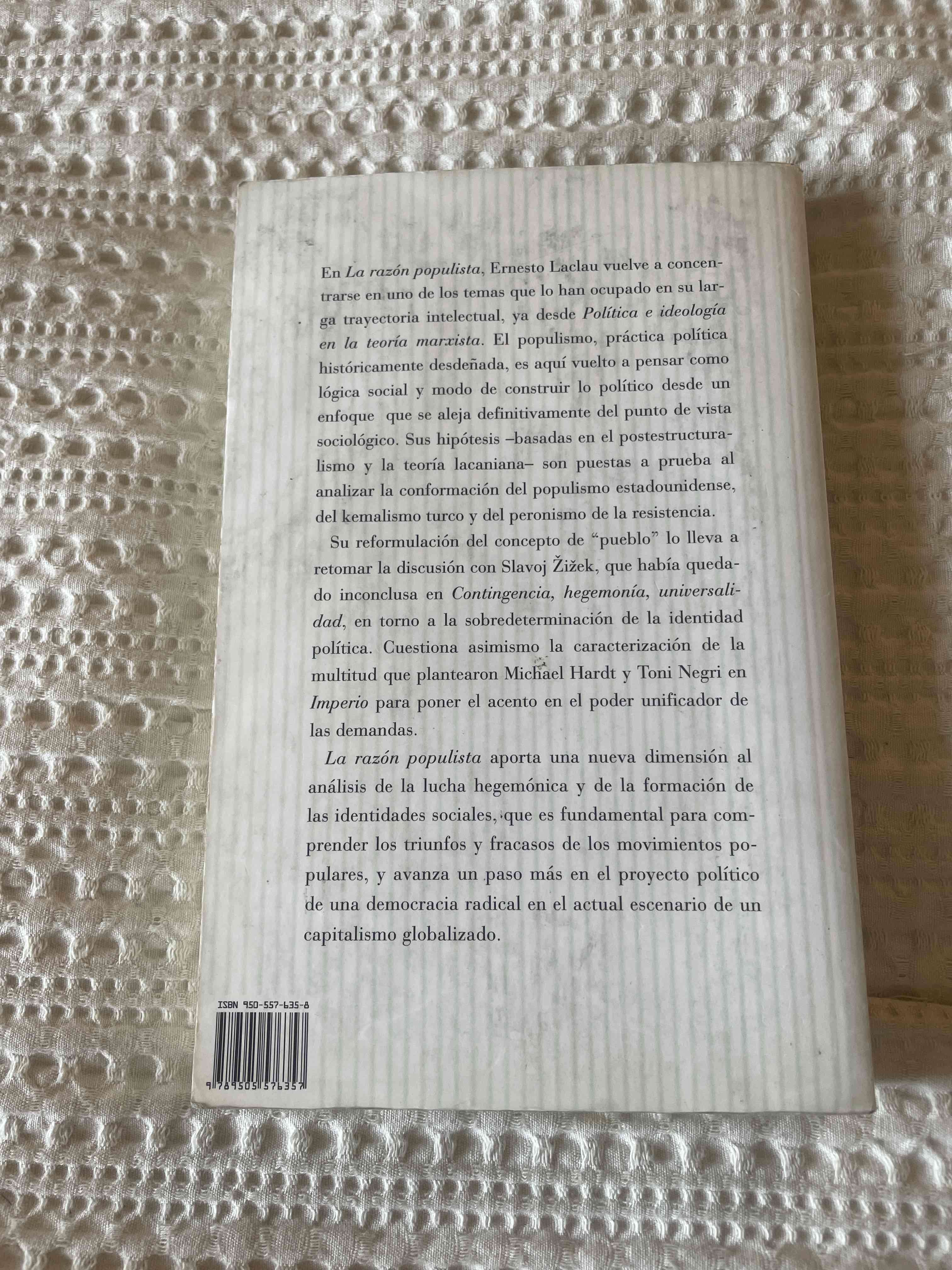 Libro 'La razón populista' - miniatura 2