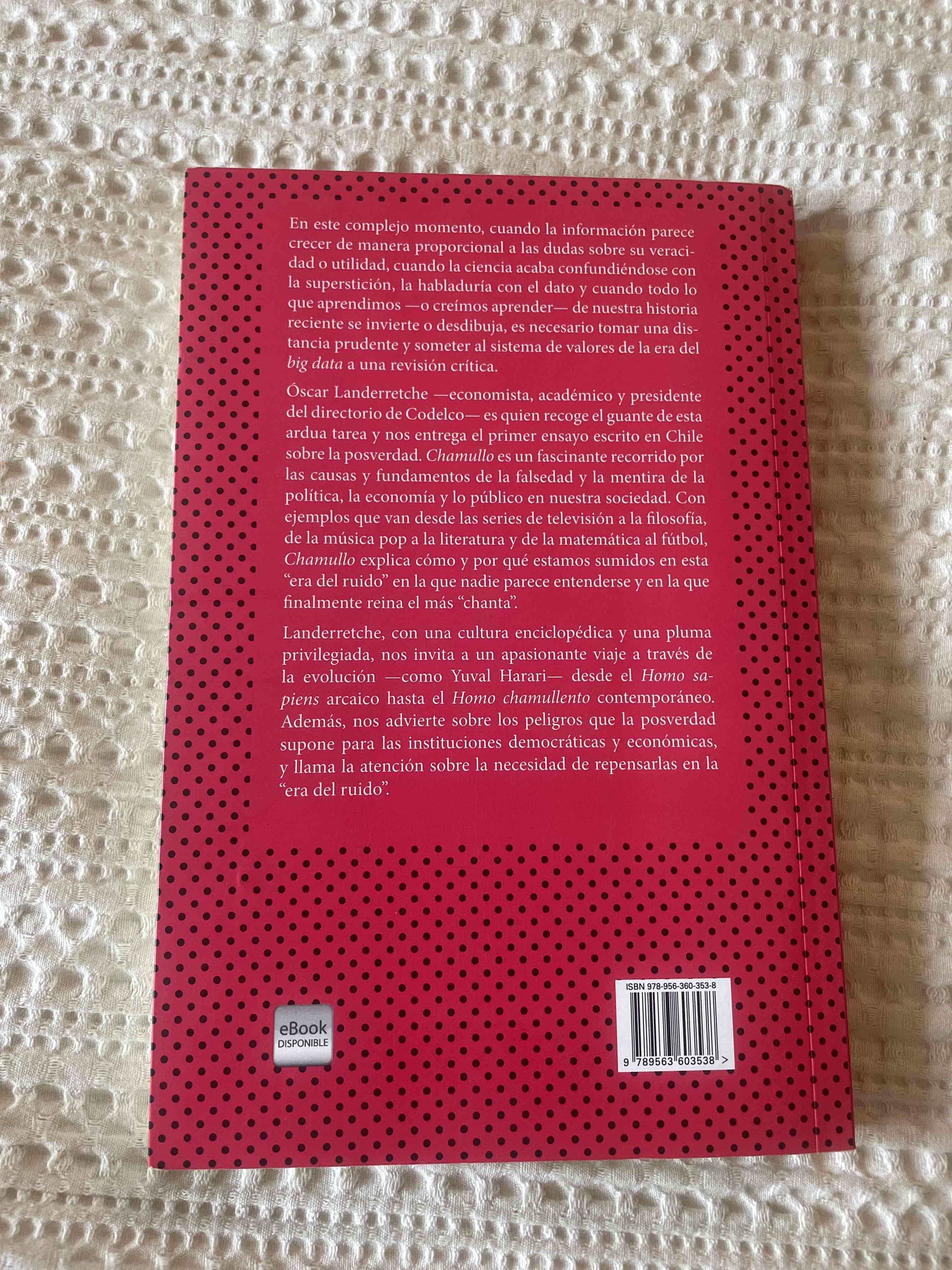 Libro Chamullo de Óscar Landerretche - miniatura 2